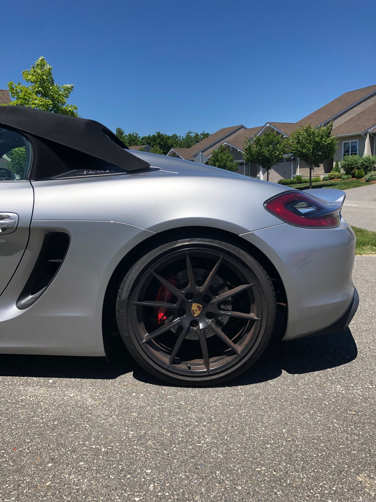 2016 Porsche Boxster - 2016 Porsche Boxter Spyder, Gt Silver/Spyder Classic 13K Miles (CPO) - Used - VIN WP0CC2A87GS152232 - 13,100 Miles - 6 cyl - 2WD - Manual - Silver - Milford, MA 01757, United States