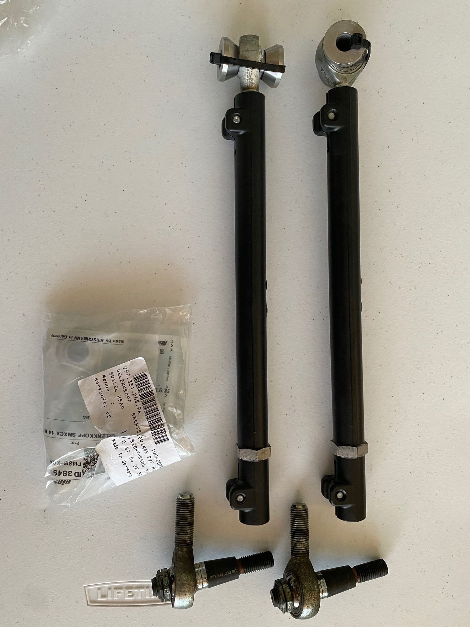 Steering/Suspension - PMNA 997 GT3 Cup front and rear toe arms - New - Redwood City, CA 94065, United States