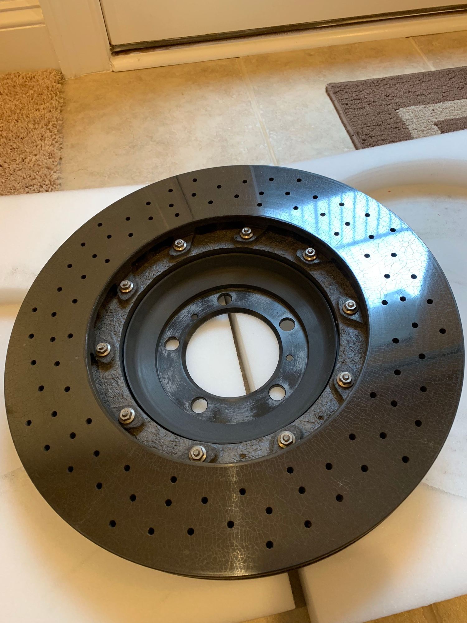 Brakes - FS: 991 turbo s front R+L PCCB ceramic rotors. may fit other models, GT3 and GT4 - Used - 2014 to 2019 Porsche Carrera - Fairfax, VA 22180, United States