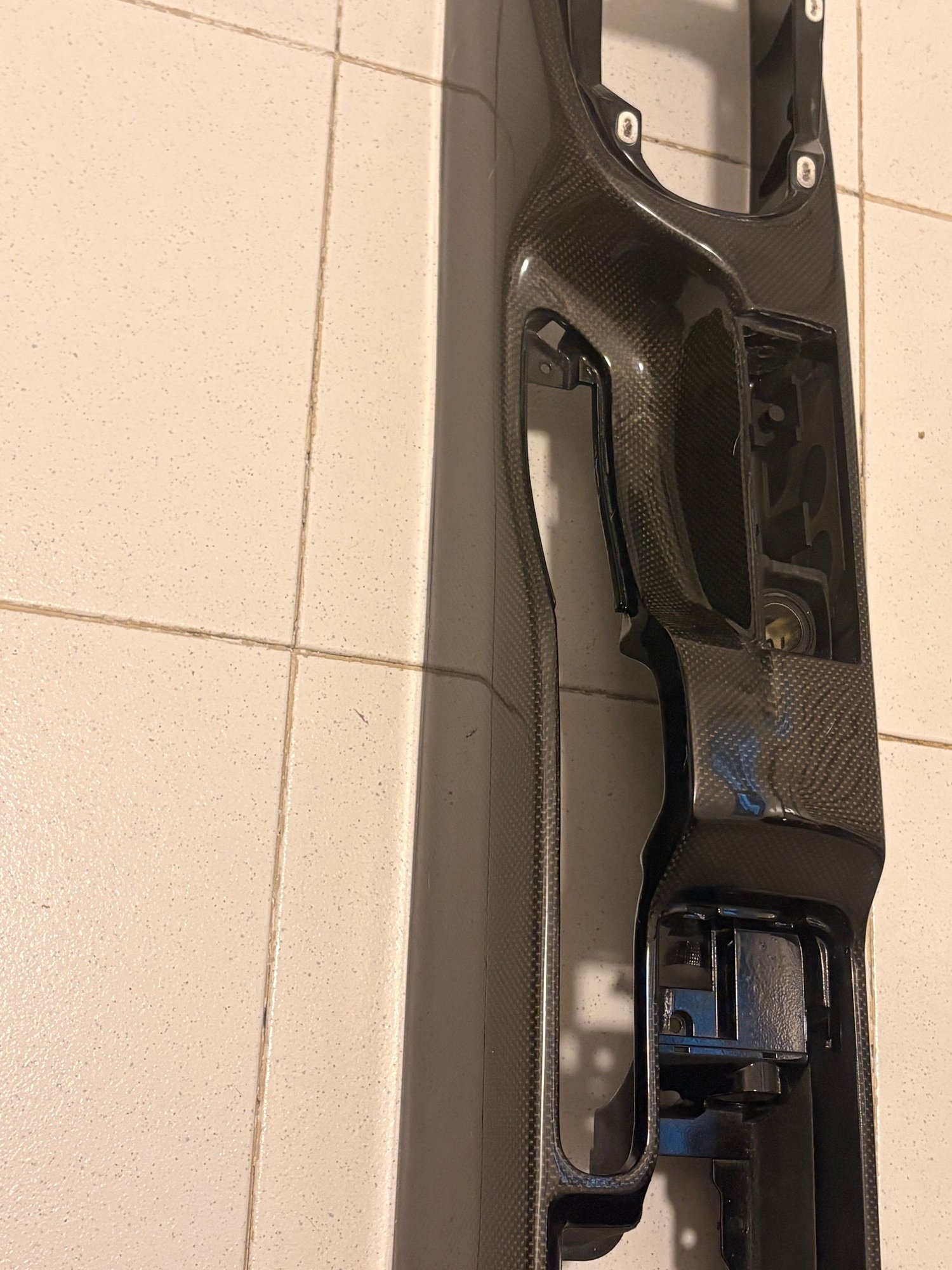 Interior/Upholstery - Carbon Center Console OEM 997 - Used - 2005 to 2012 Porsche 911 - Monaco, Monaco