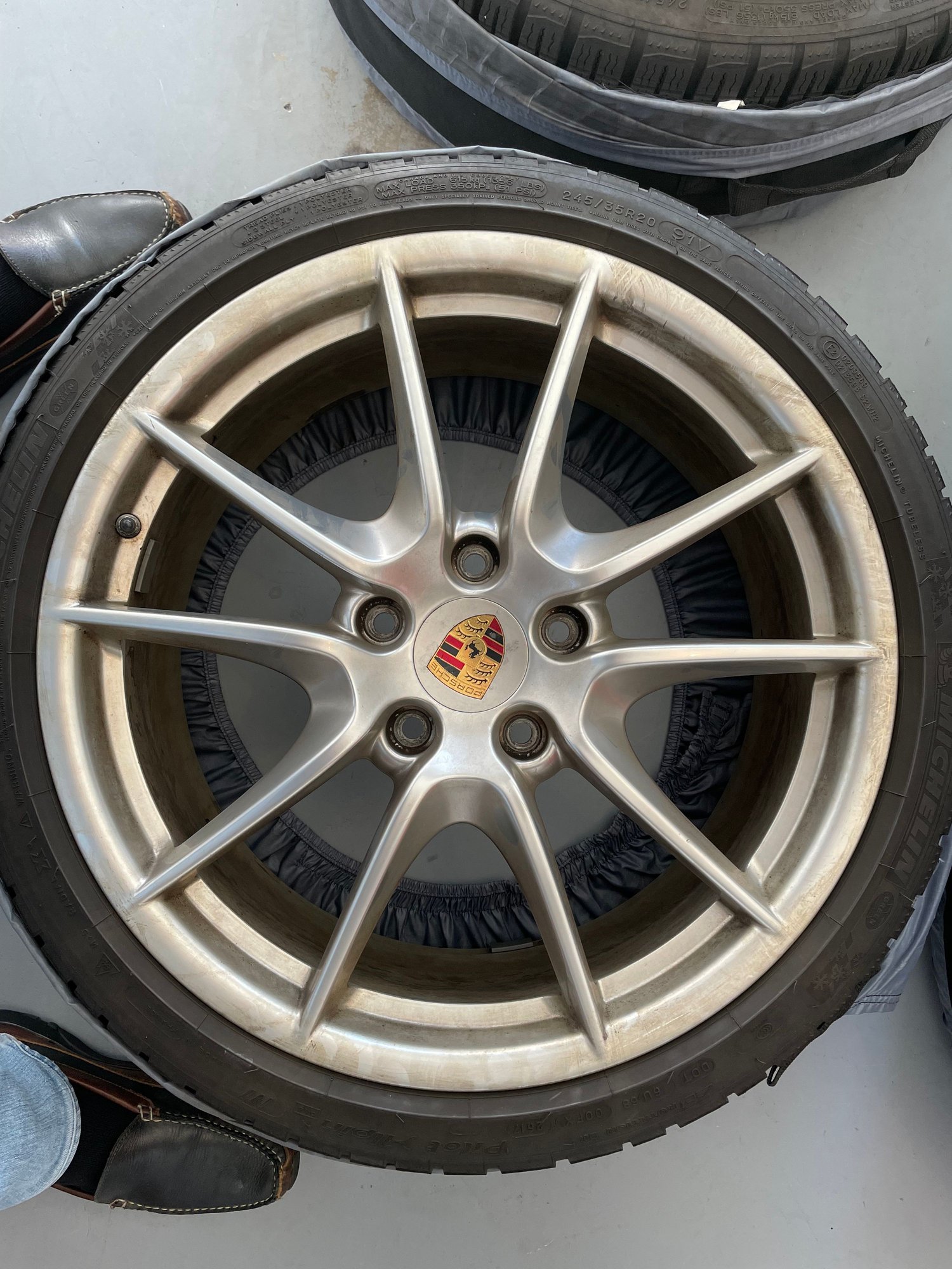 Wheels and Tires/Axles - For Sale:OEM Porsche 911  20” Complete Winter Wheels Set - Used - 2014 to 2019 Porsche 911 - Danbury, CT 06810, United States