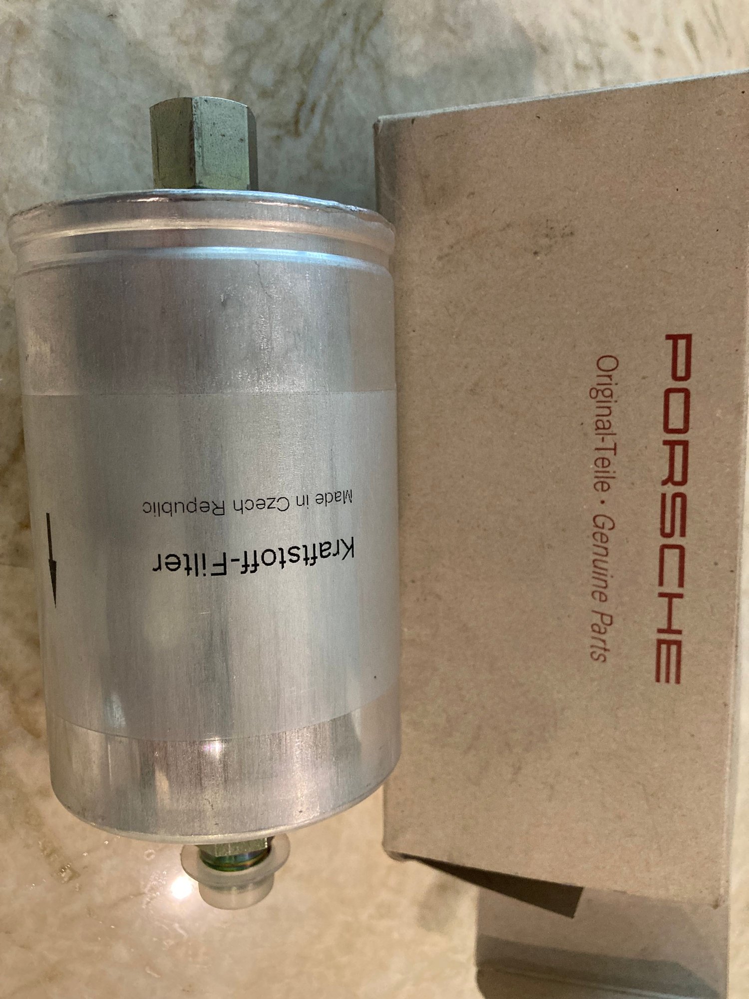 Engine - Intake/Fuel - Porsche 964, Porsche 993 OEM Factory Fuel filter, new in box - New - All Years  All Models - Santa Rosa Beach, FL 32459, United States
