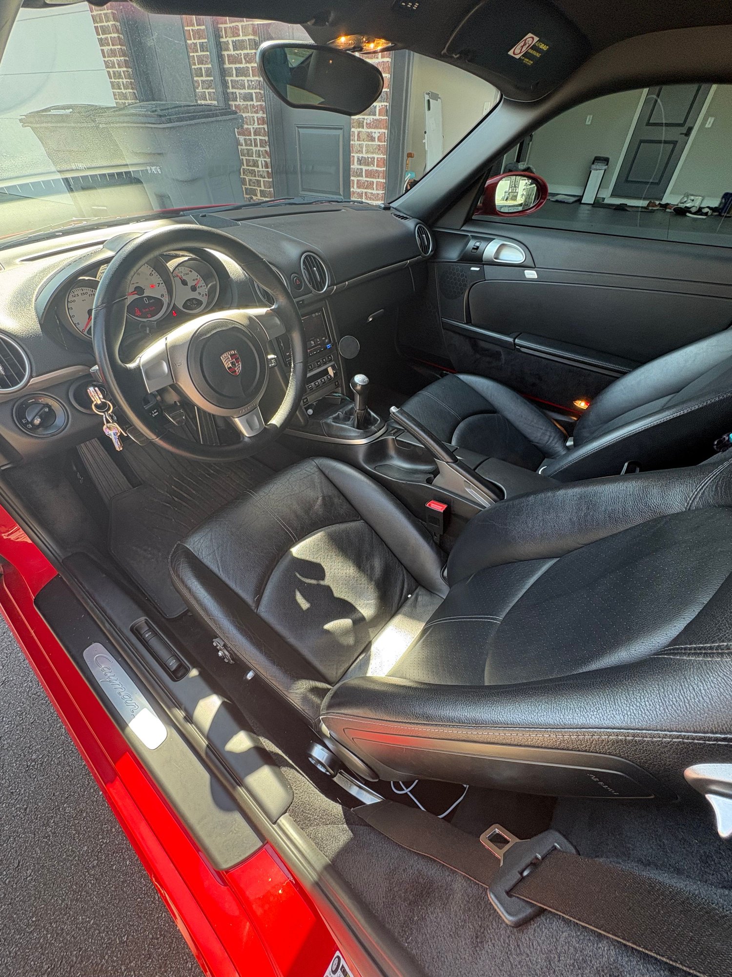 2006 Porsche Cayman - 2006 Porsche Cayman S, 6-Speed, Guards Red, 52k Miles - Used - VIN WP0AB29856U783403 - 6 cyl - 2WD - Manual - Coupe - Red - Atlanta, GA 30354, United States