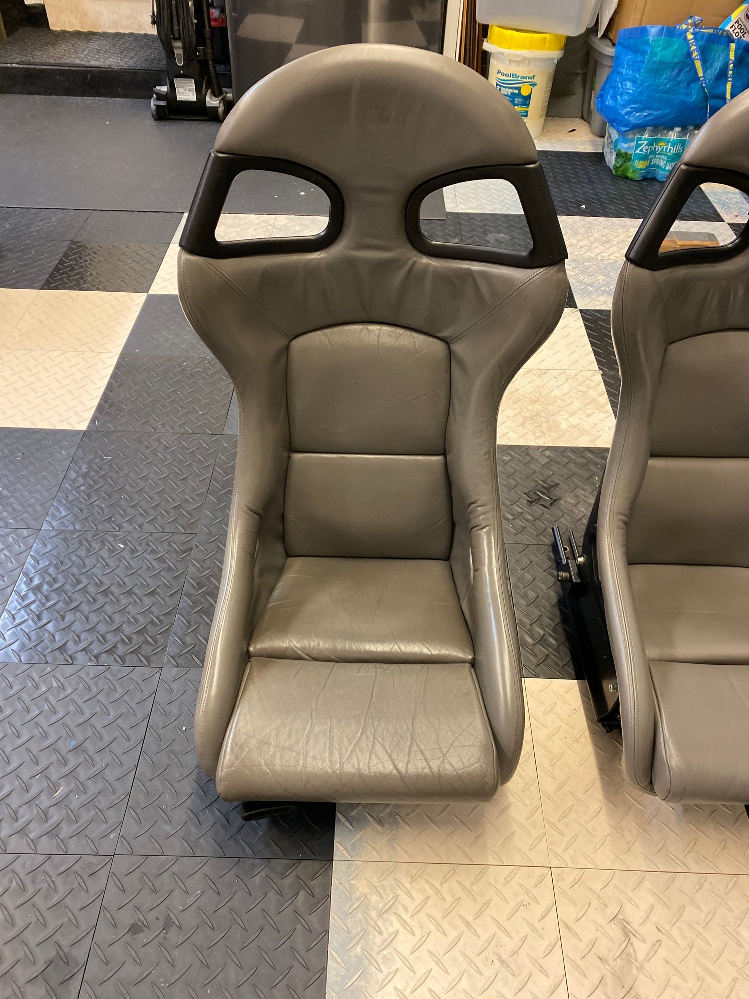 Recaro Euro GT3 Seats with sliders - Very Rare Grey - Rennlist ...