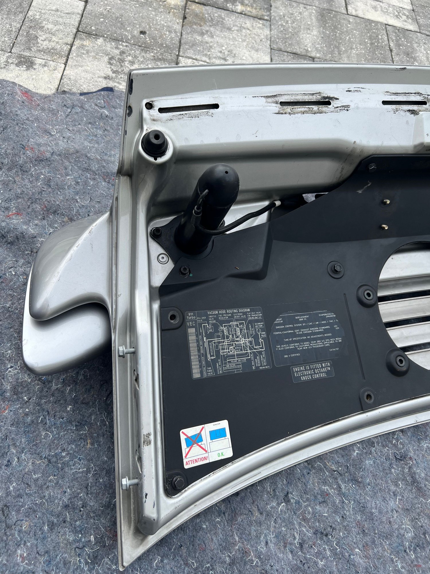 2004 Porsche GT3 - 996tt turbo rear decklid and wing - Accessories - $1,200 - Tampa, FL 33603, United States