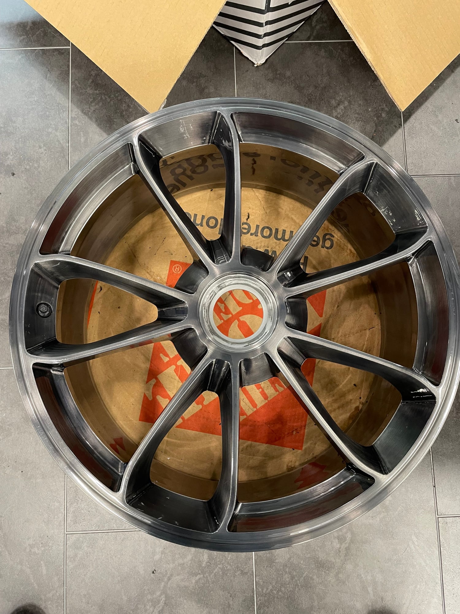 Wheels and Tires/Axles - 991 GT3 OEM Wheels with custom brushed finish - Used - 2015 to 2019 Porsche 911 - Harrisonburg, VA 22801, United States