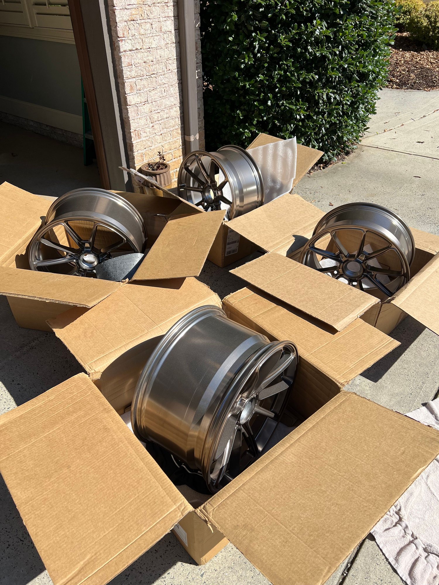 Wheels and Tires/Axles - Vossen Champion RS92 21x12 & 20x9.5 for 992 TTS - Used - Charlotte, NC 28173, United States