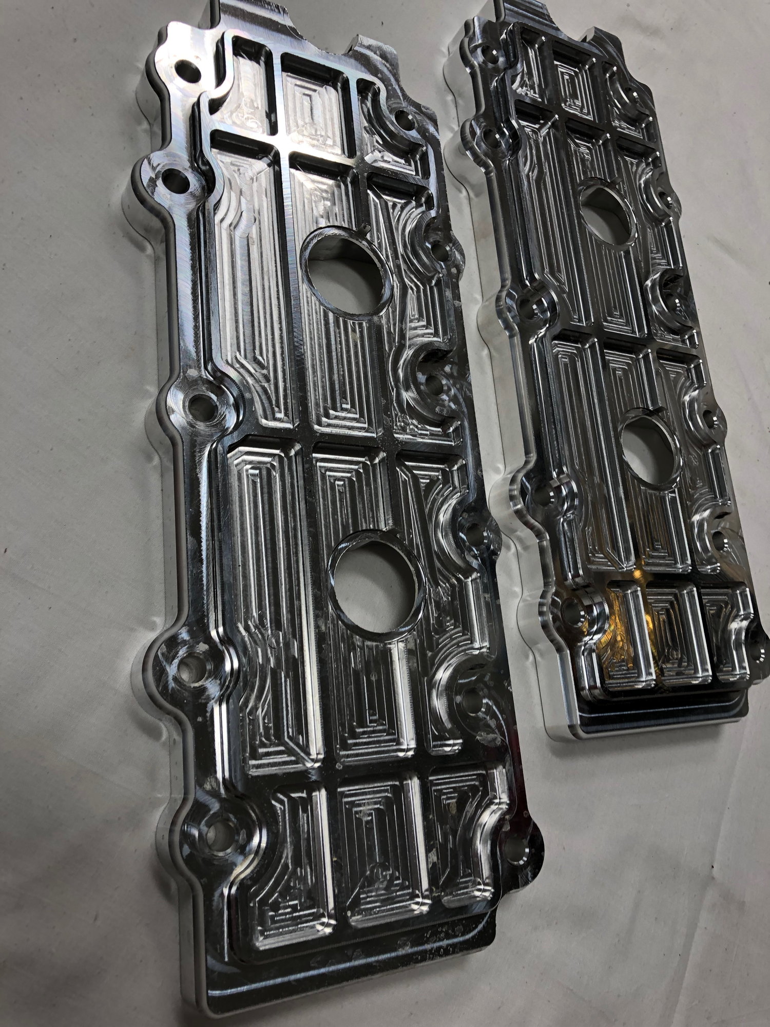 Miscellaneous - Hargett Precision billet aluminum 993 valve covers (lowers) with gaskets and hardware - New - 1995 to 1998 Porsche Carrera - Trabuco Canyon, CA 92679, United States
