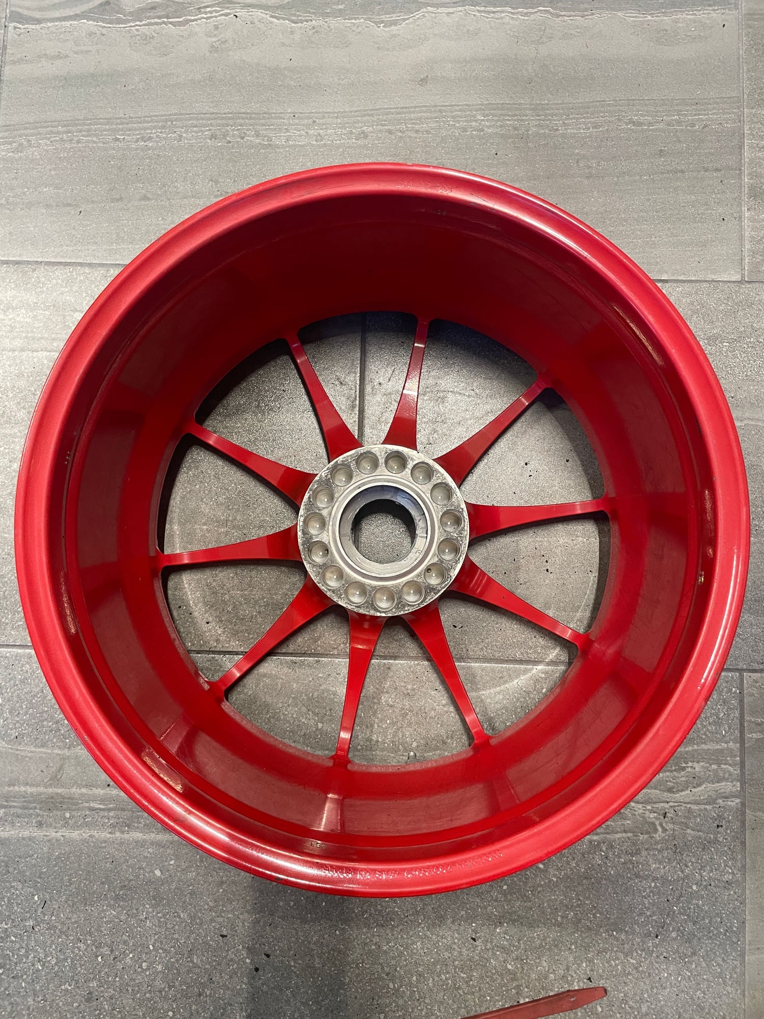 Wheels and Tires/Axles - OZ 19" Centerlock Wheels Guards Red - Used - 2010 to 2012 Porsche 911 - Gilbert, AZ 85297, United States