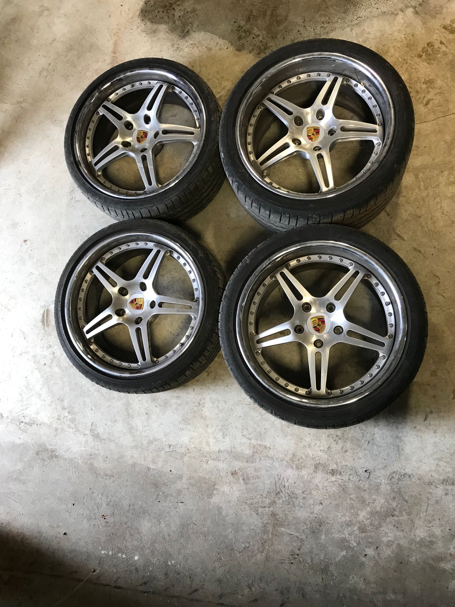 Wheels and Tires/Axles - 19" Staggered HRE 3 Piece Forged Wheels - Used - Mertztown, PA 19539, United States