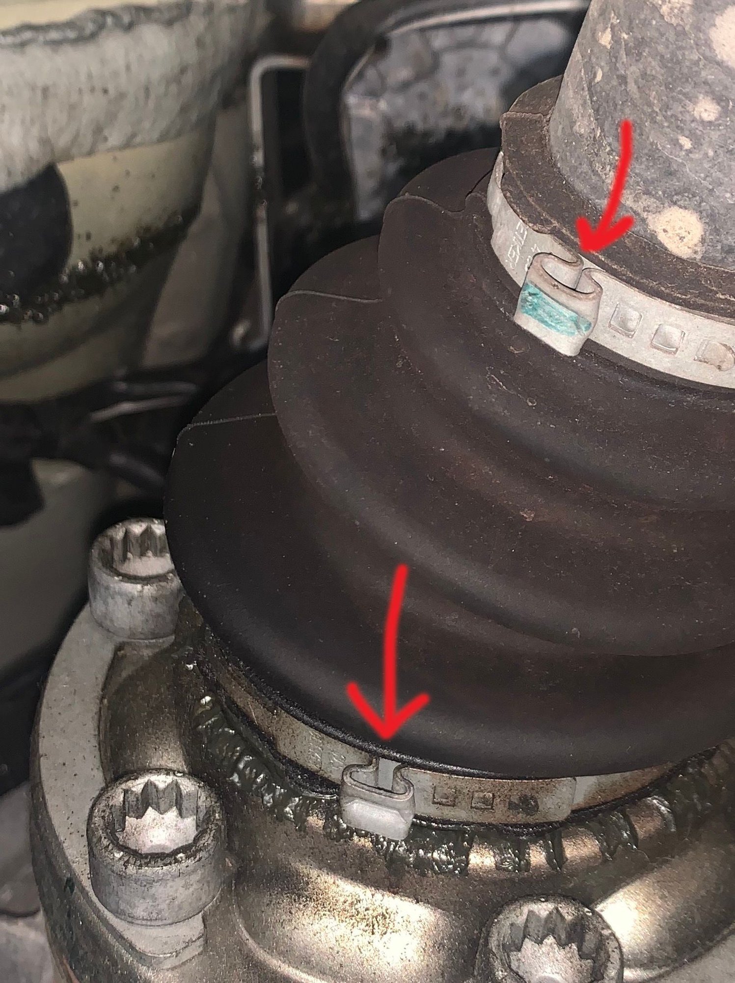 Good with the Bad, leaking grease from axle boot. Rennlist Porsche