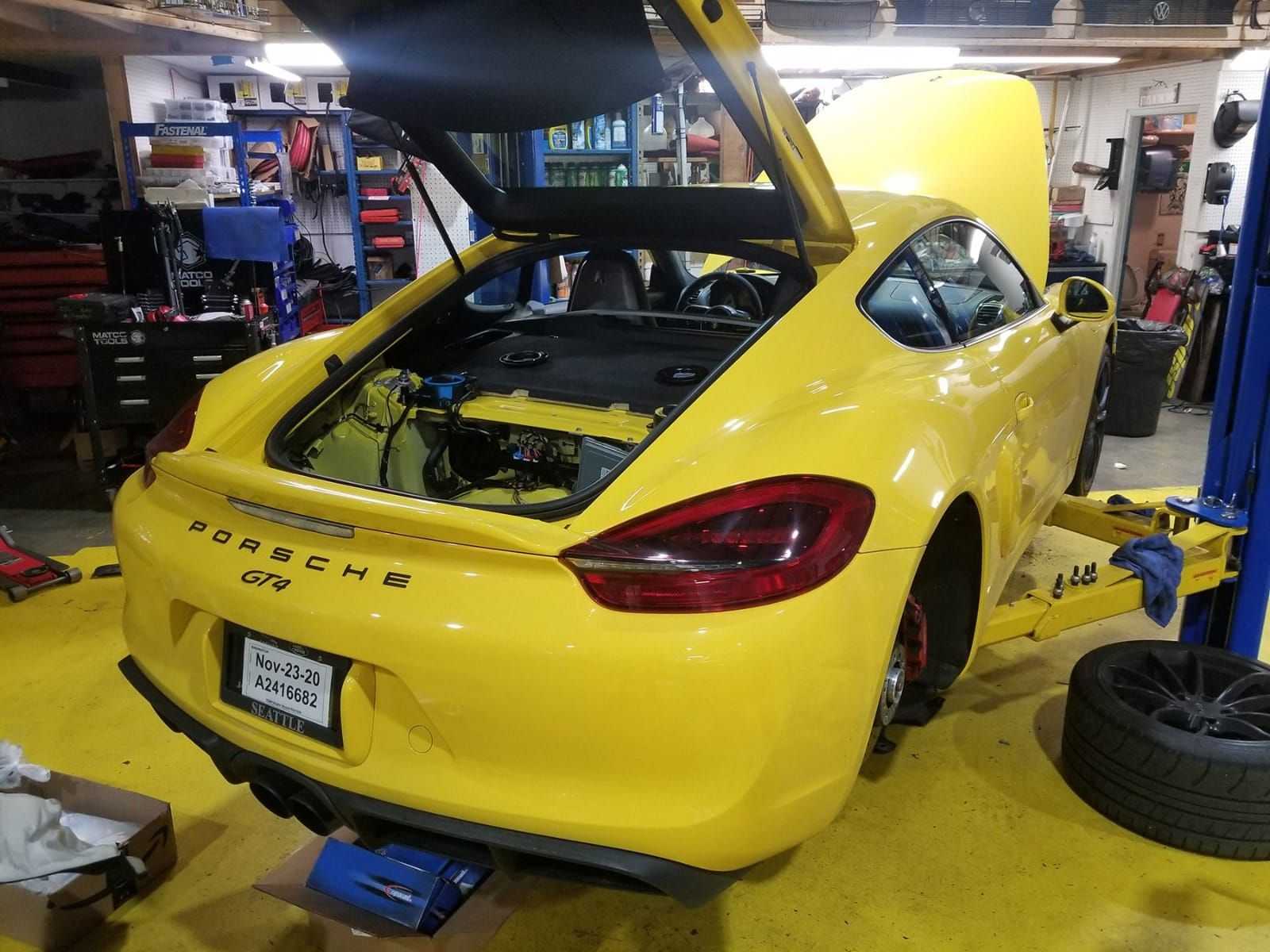 2016 Porsche Cayman GT4 - Yellow GT4 Clean history, no mods, not tracked Updated DME - Used - VIN WP0AC2A85GK191554 - 10,179 Miles - 6 cyl - 2WD - Manual - Coupe - Yellow - Anacortes, WA 98221, United States