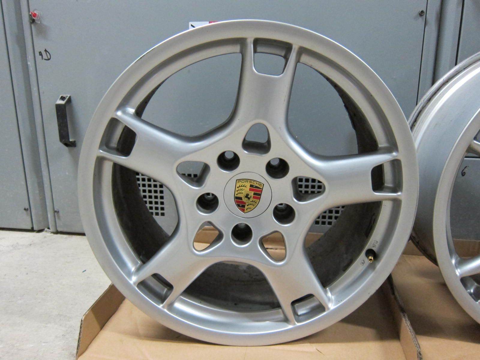 Genuine OEM Cayman/Boxster 19" Lobster Claw Wheels 987 fitment