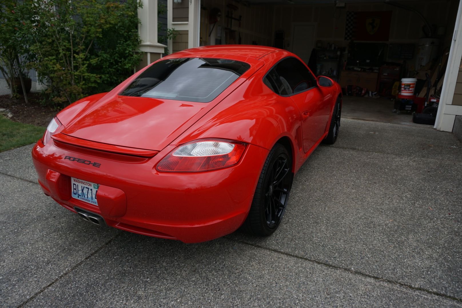 2007 Porsche Cayman - 2007 Cayman S 6MT - 33k miles - Used - VIN WP0AB29807U781768 - 35,100 Miles - 6 cyl - 2WD - Manual - Coupe - Red - Mount Vernon, WA 98273, United States