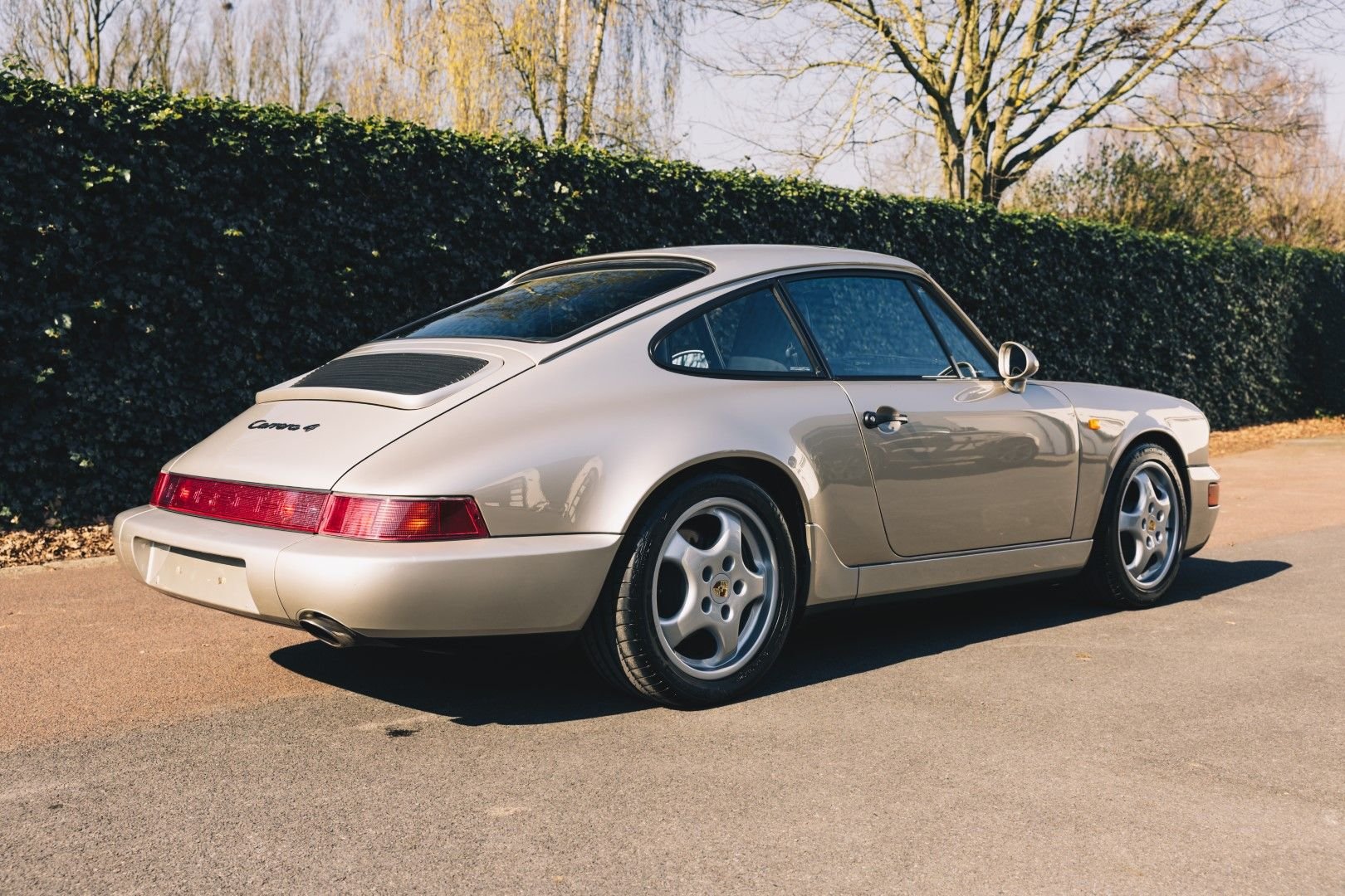 1990 Porsche 911 - Matching 1990 Porsche 964 C4 Linen Grey Metallic – Werksauslieferung & Full history! - Used - VIN WP0ZZZ96ZLS404970 - 128 Miles - 6 cyl - 4WD - Manual - Coupe - Other - Ghent, Belgium