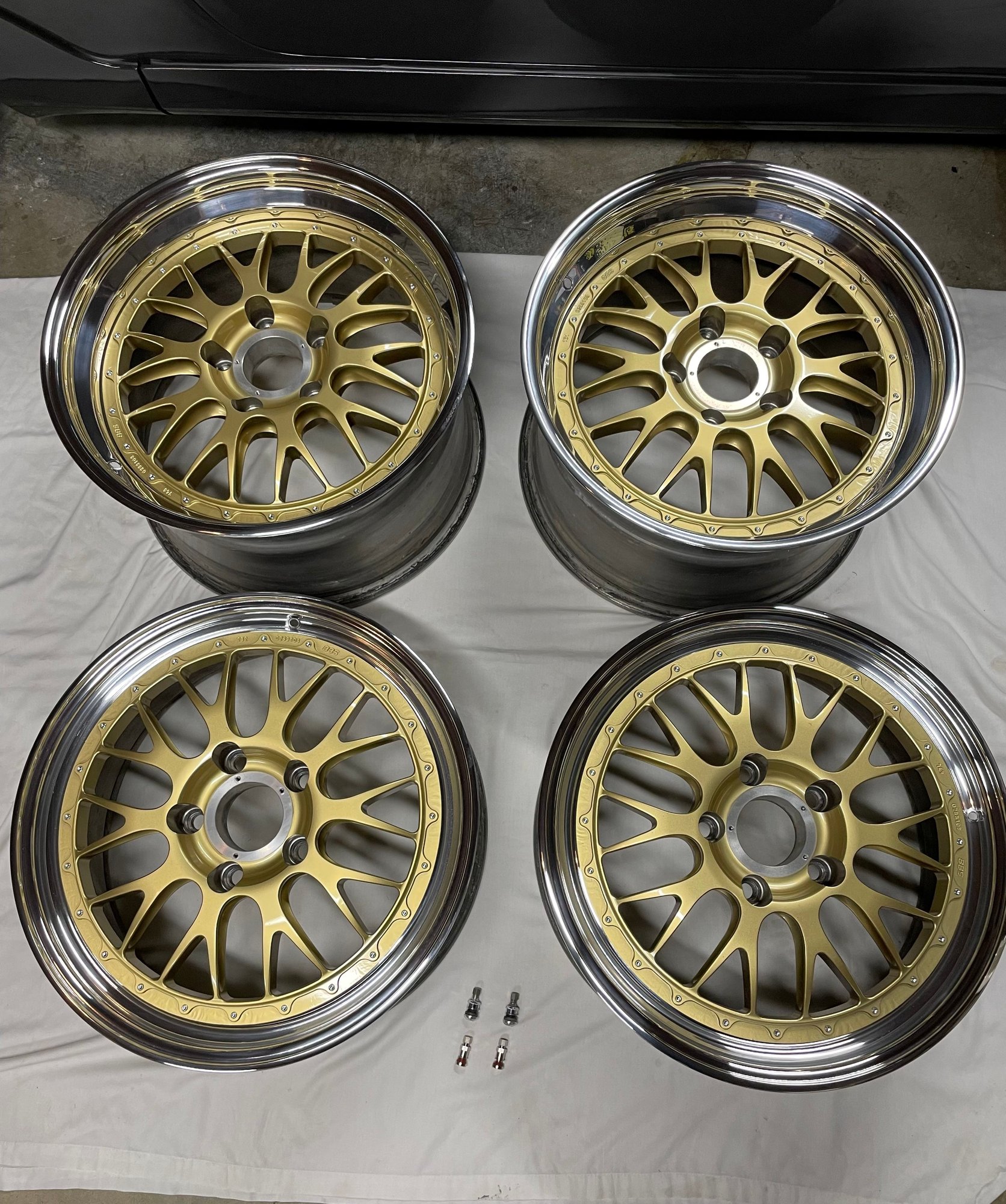 Accessories - Bbs e88s gold with polished lips - Used - All Years Porsche 911 - Redlands, CA 92373, United States