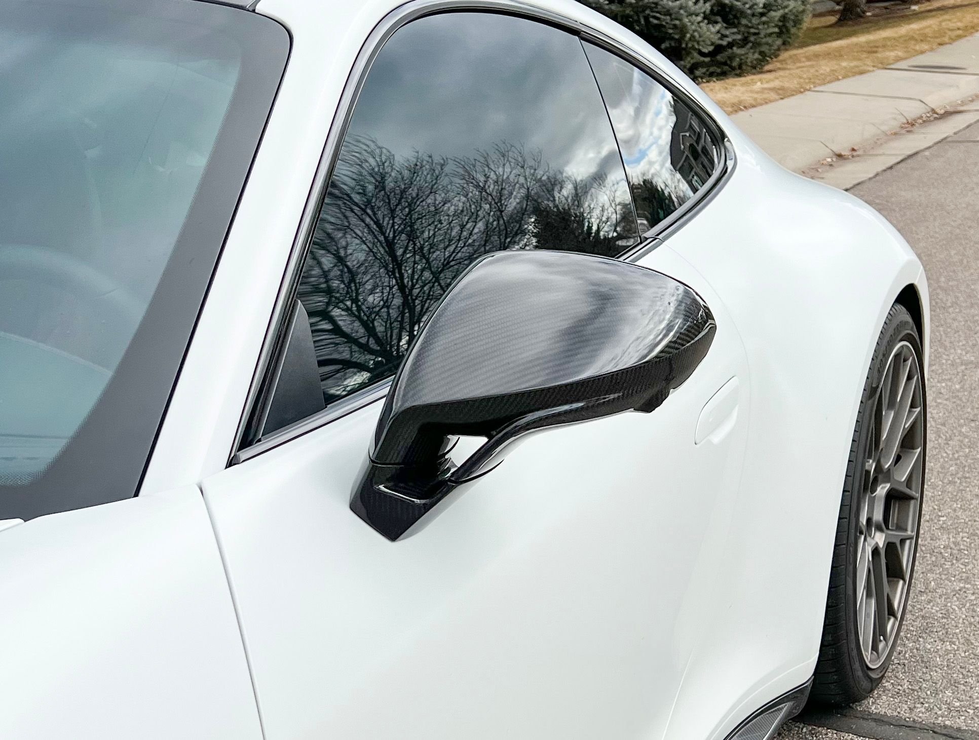 Porsche 992 Mirror Caps Cover - Carbon Fibre – Koshi Group Store