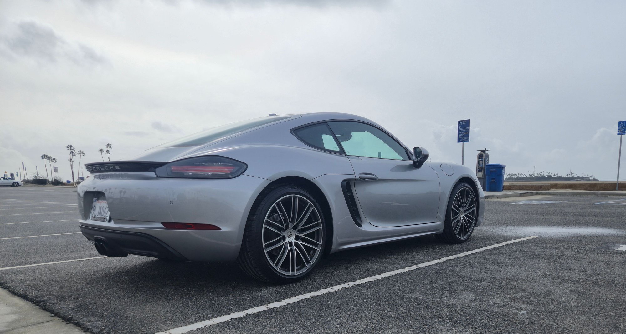 2019 Porsche 718 Cayman - 2019 Cayman Base Model - Used - VIN WP0AA2A81KS260688 - 21,825 Miles - 4 cyl - 2WD - Automatic - Coupe - Silver - Long Beach, CA 90803, United States