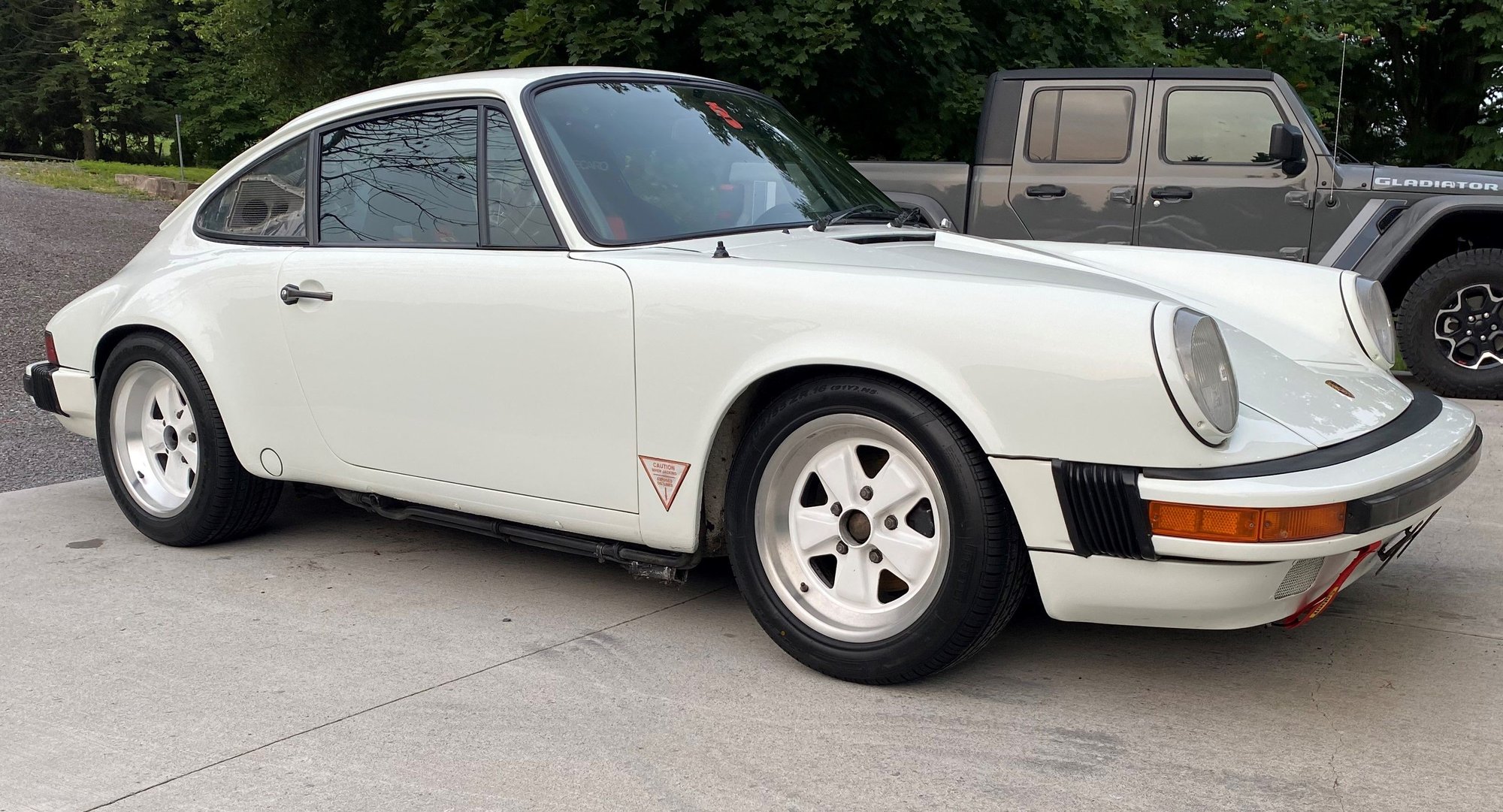 1974 Porsche 911 - 1974 Porsche 911 Coupe - 5 speed - Engineered by Multimatic - Used - VIN 9114102940 - 73,000 Miles - 6 cyl - 2WD - Manual - Coupe - White - Cobourg, ON K9A5V1, Canada