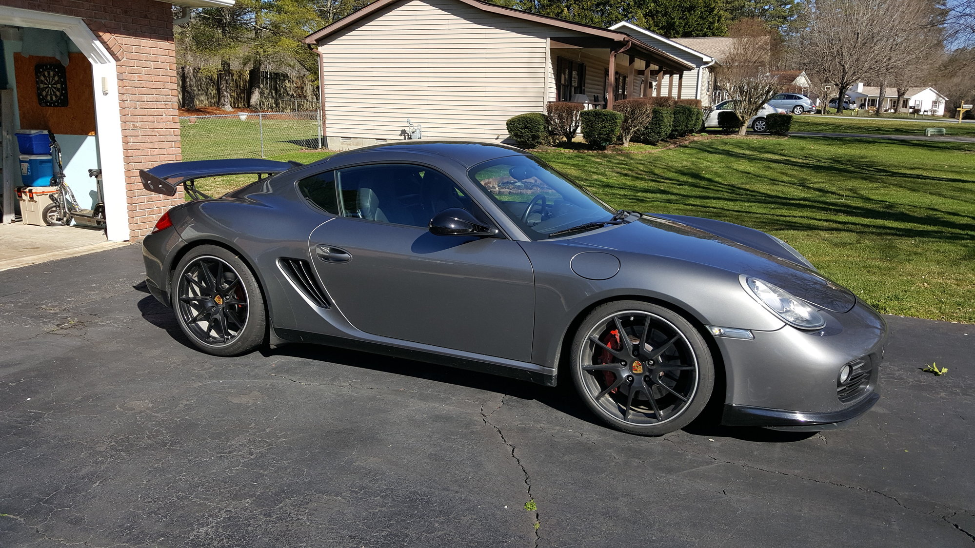 Porsche cayman turbo s