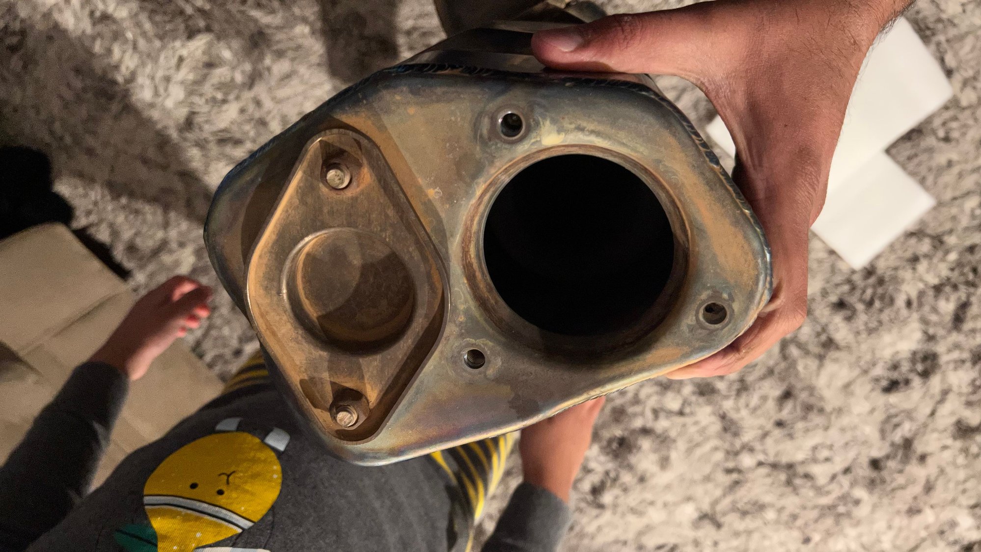 Engine - Exhaust - GT3RS Titanium Muffler - Used - All Years Porsche All Models - Chicago, IL 60607, United States