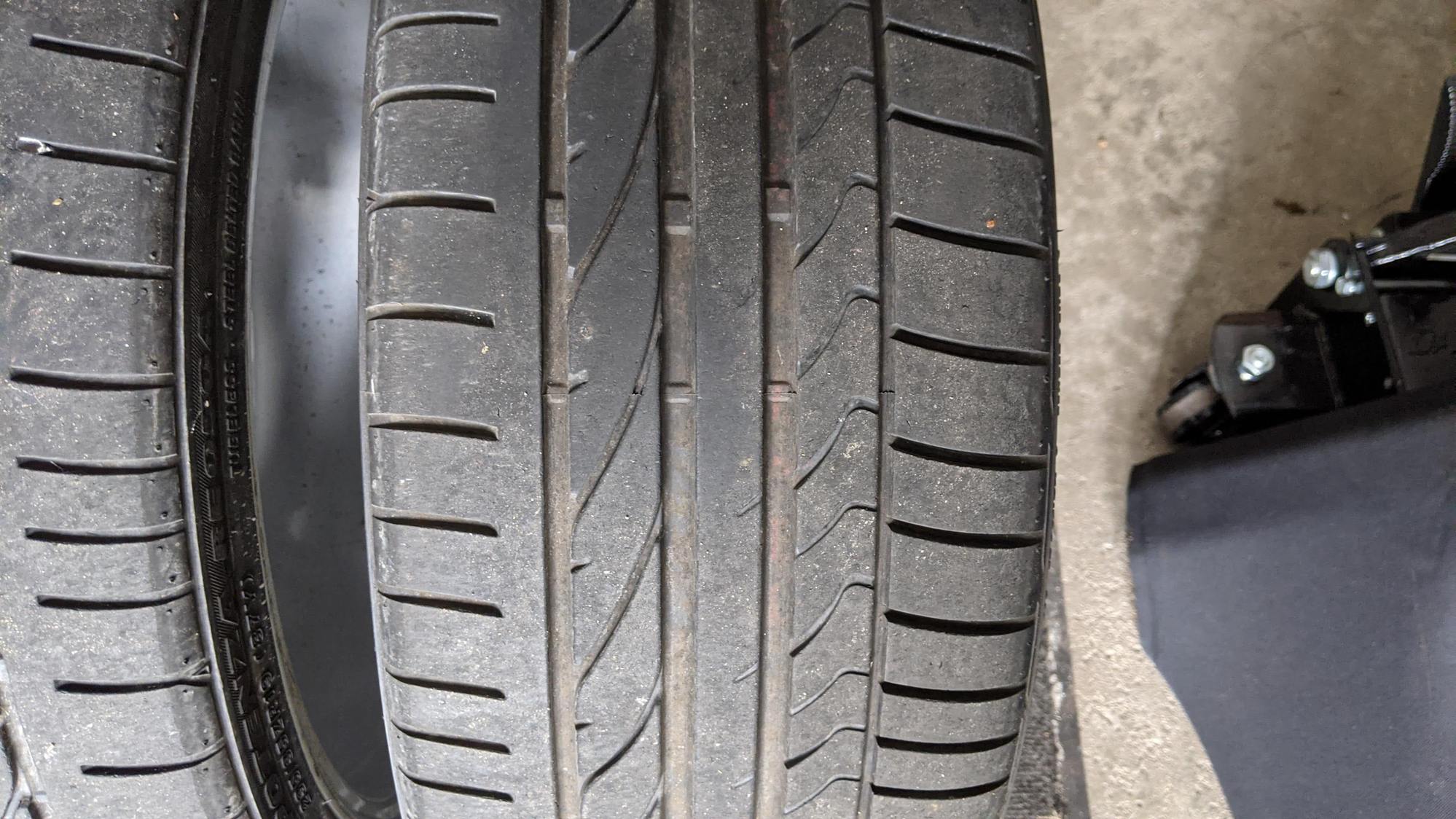 Wheels and Tires/Axles - 19 Lobster Fork (Claws) with Bridgestone tires - Wide Body Fitment - Used - Columbus, OH 43215, United States