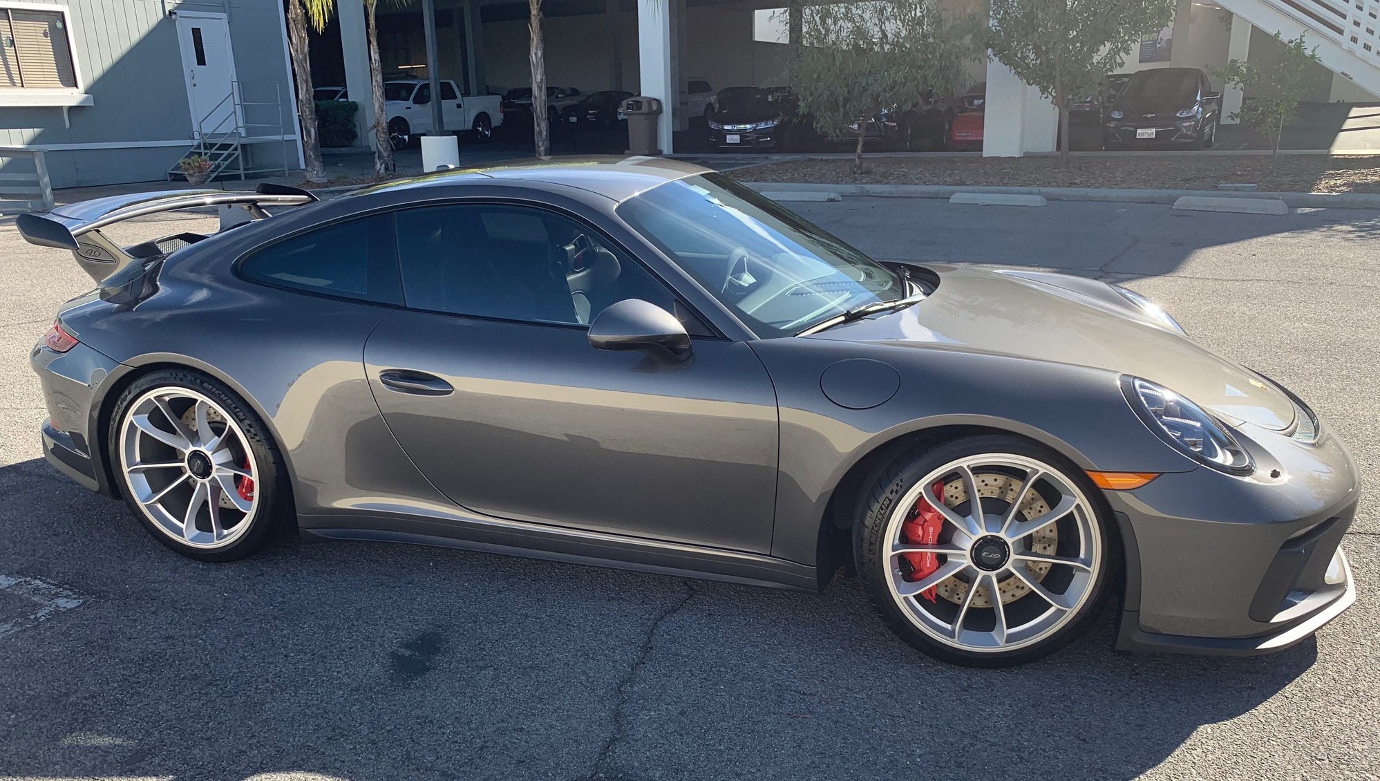 2018 Porsche GT3 - 2018 Agate grey metallic GT3 - Used - VIN WP0AC2A9XJS174779 - 4,500 Miles - 6 cyl - 2WD - Manual - Coupe - Gray - Santa Monica, CA 90401, United States