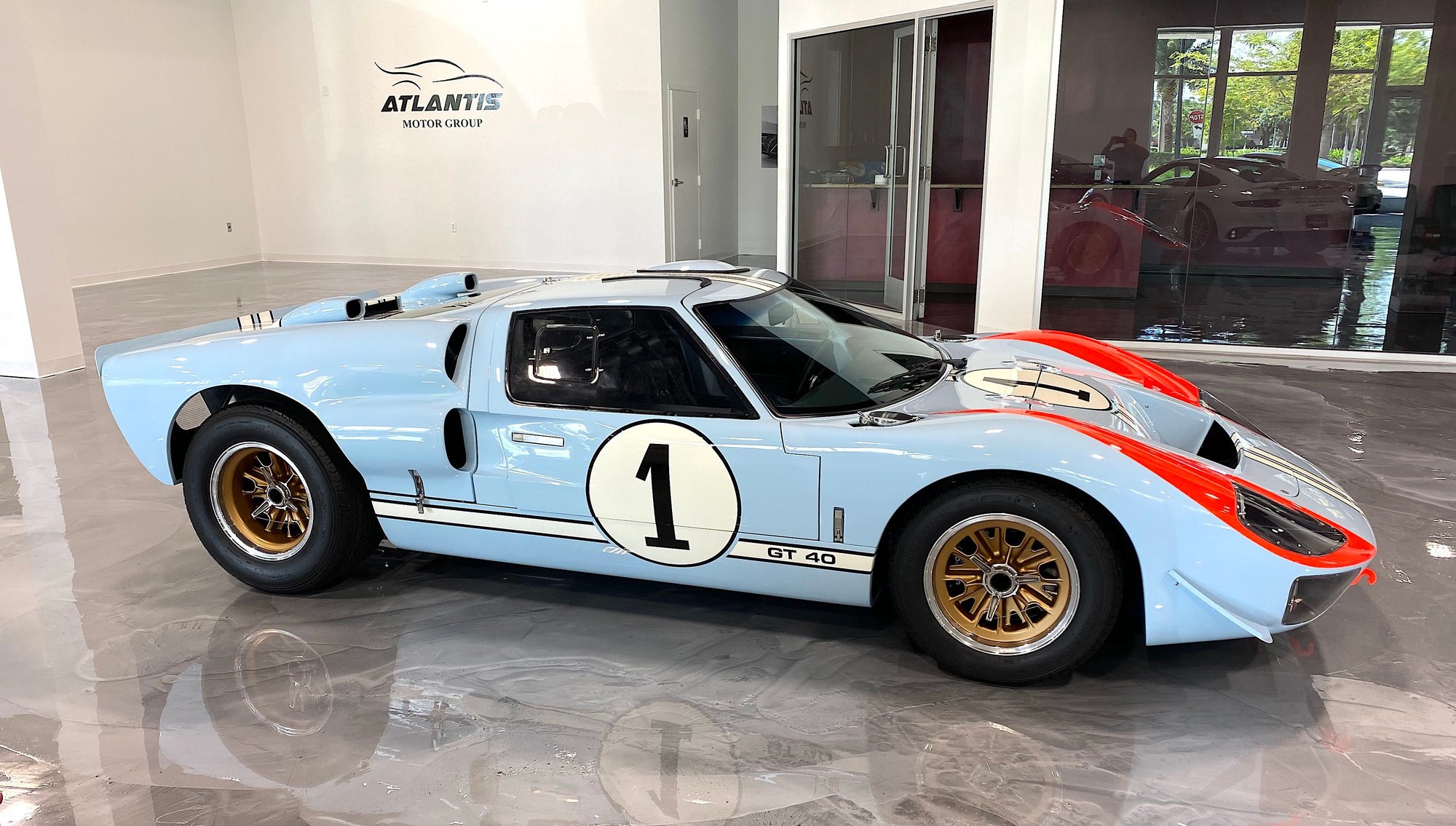 1966 Ford GT40 - 1966 Ford GT40 - Street Legal - Used - VIN GT40P224500000000 - 70 Miles - 8 cyl - 2WD - Manual - Coupe - Blue - Boca Raton, FL 33431, United States