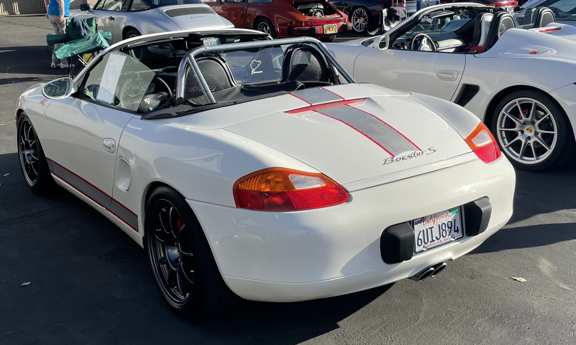 2001 Porsche Boxster - Custom Modified Boxster S 2001, concours winner - Used - VIN WP0CB29871U664821 - 68,000 Miles - 6 cyl - Manual - Convertible - White - Woodside, CA 94062, United States