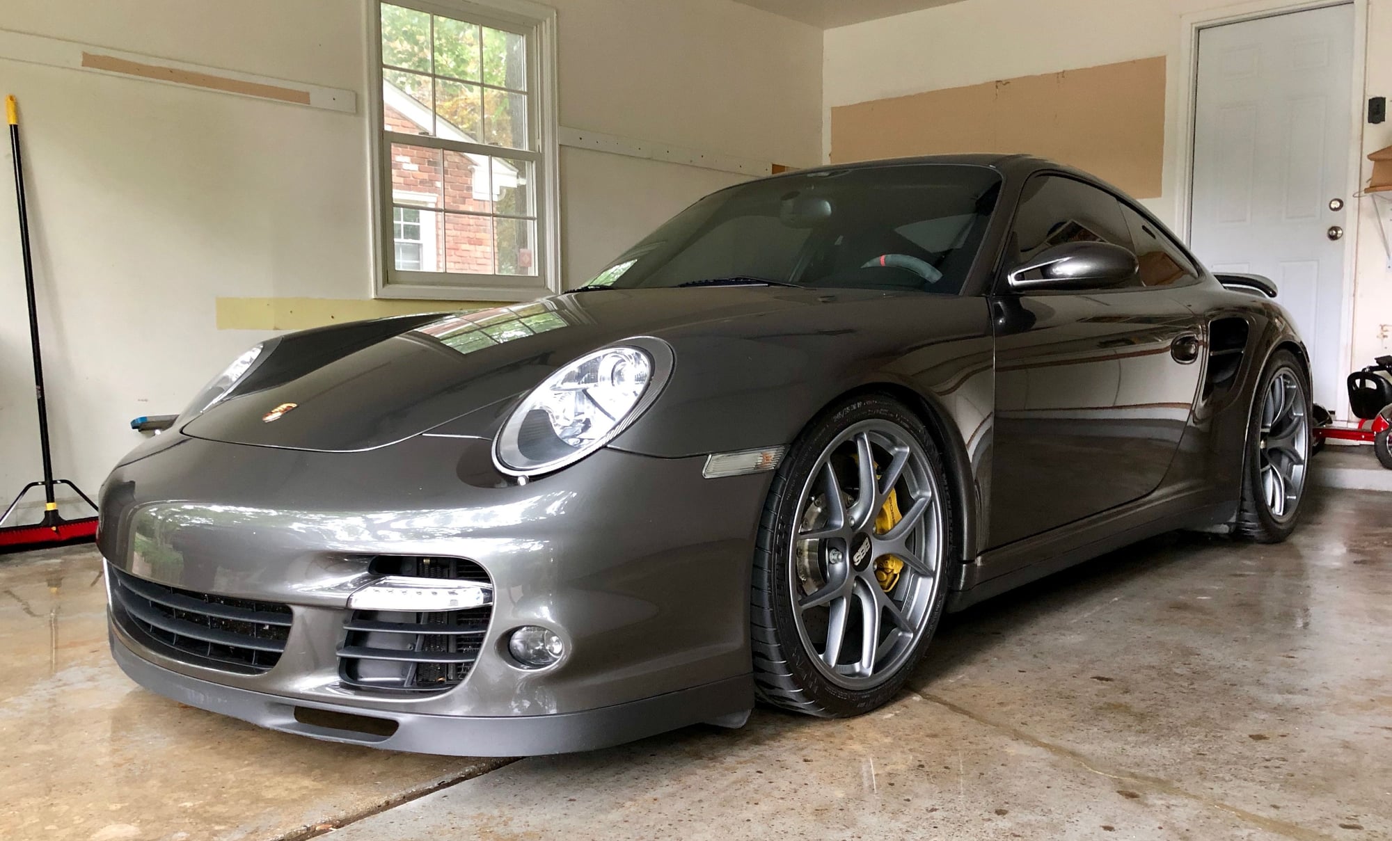 Wheels and Tires/Axles - Titanium BBS FI with Sport Cup 2 N0 Spec & TPMS under 400 miles for 997.1&2 Turbo - Used - 2007 to 2012 Porsche 911 - Birmingham, MI 48009, United States
