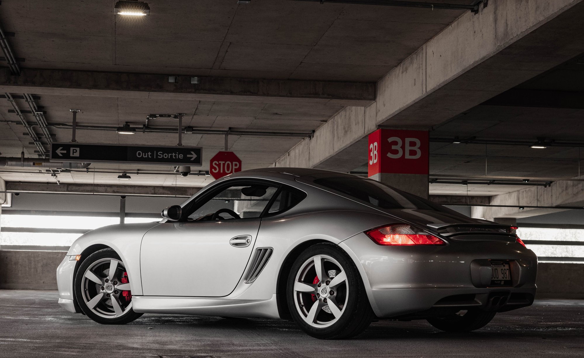 2008 Porsche Cayman - 2008 987.1 Cayman S - Manual - Used - VIN WP0AB29878U780473 - 58,500 Miles - 6 cyl - 2WD - Manual - Coupe - Silver - Vaughan, ON L6A4Z9, Canada