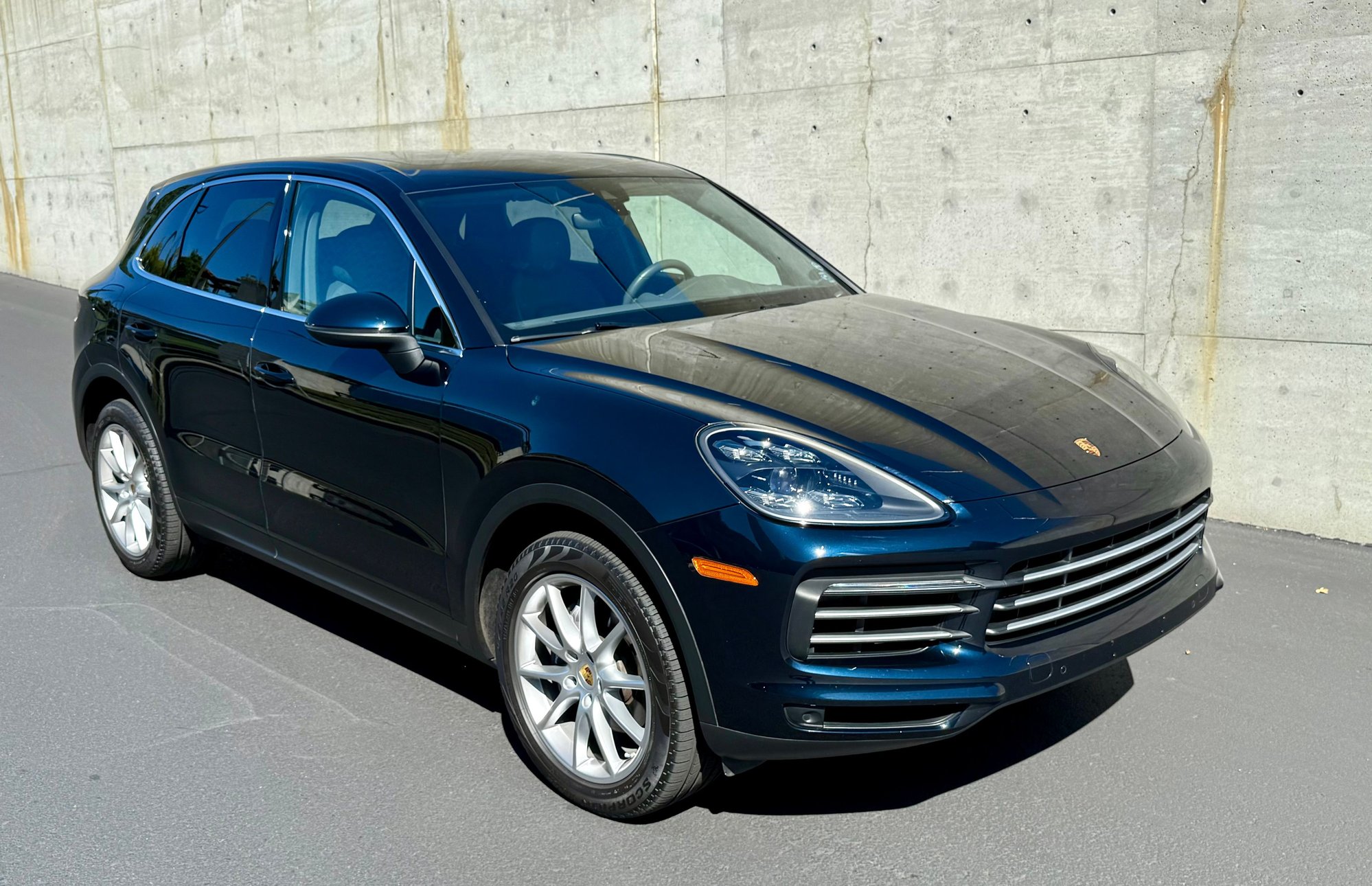 2019 Porsche Cayenne - 2019 Porsche Cayenne - Used - VIN WP1AA2AY4KDA09666 - 56,000 Miles - 6 cyl - AWD - Automatic - SUV - Blue - Hillsboro, OR 97124, United States