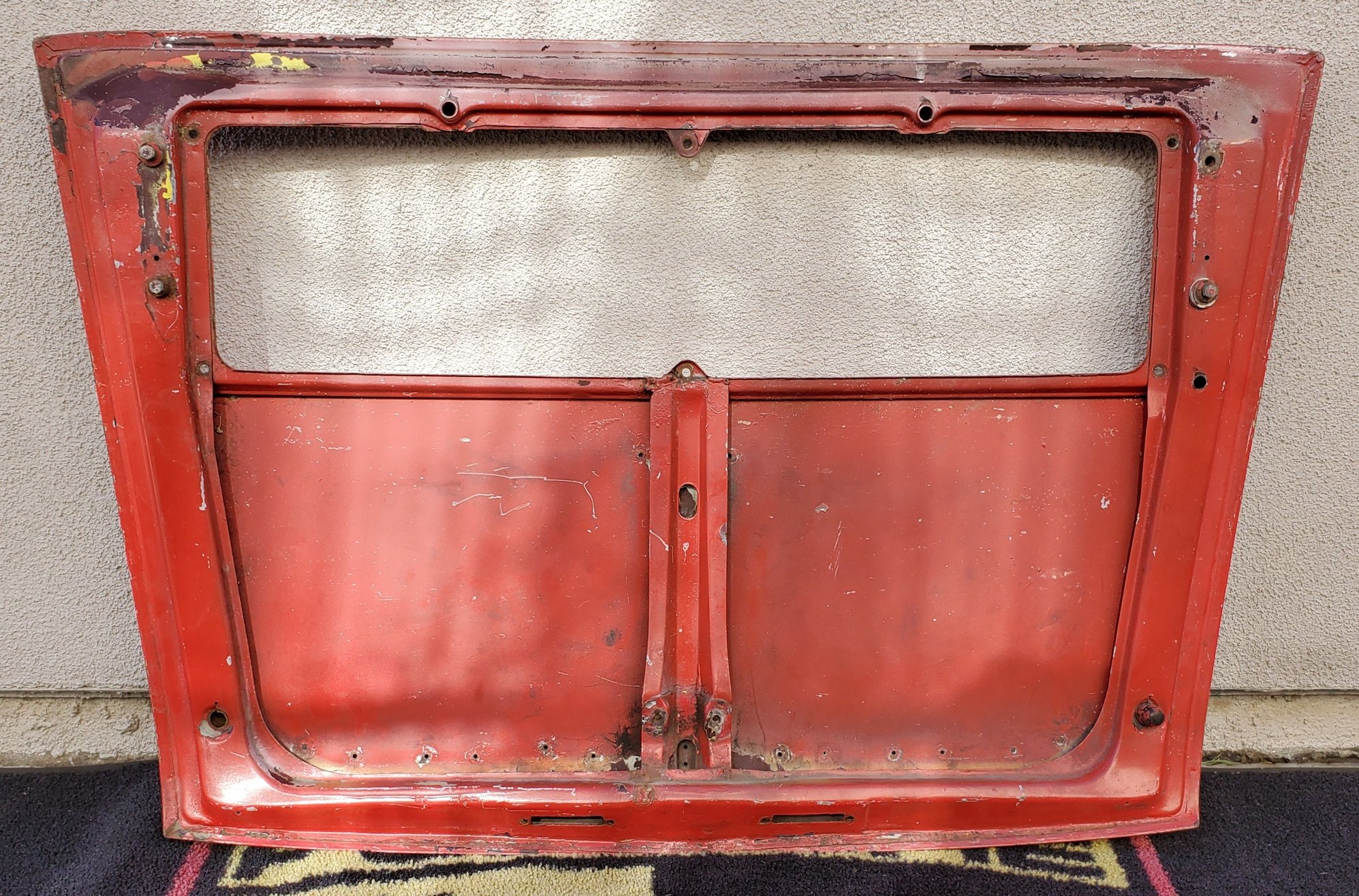 Exterior Body Parts - 69-73 911 & 69 912 LWB 2 Tab Rear Decklid Red - Used - 1969 to 1973 Porsche 911 - Los Angeles, CA 90032, United States