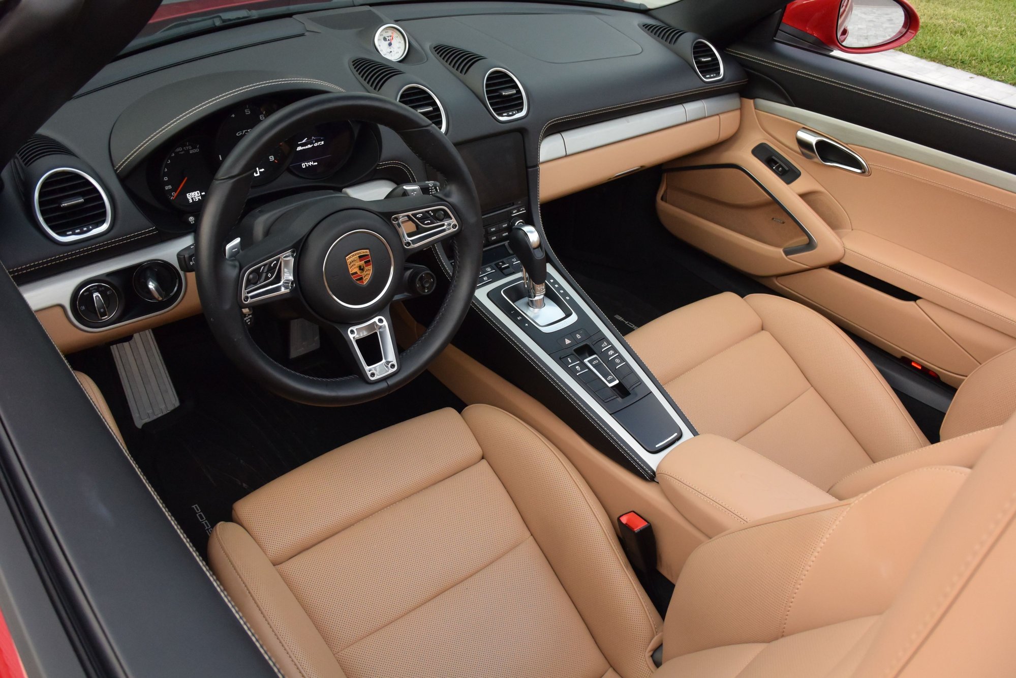 2021 Porsche 718 Boxster - 2021 718 Boxster GTS 4.0 - Carmine Red / Luxor Beige - 7k Miles! - Immaculate! - Used - VIN WP0CD2A87MS232624 - 6,990 Miles - 6 cyl - 2WD - Automatic - Convertible - Red - Tampa, FL 33615, United States