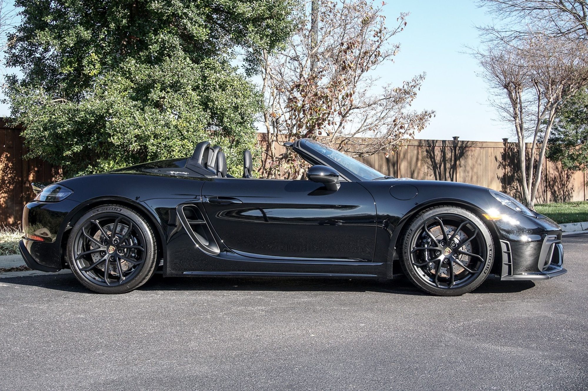 2021 Porsche 718 Spyder - 718 Spyder with PDK, LWB, PPF +more, LOW MILES! - Used - VIN WP0DJDKL3030SS18 - 700 Miles - 6 cyl - 2WD - Automatic - Convertible - Black - Allentown, PA 18106, United States