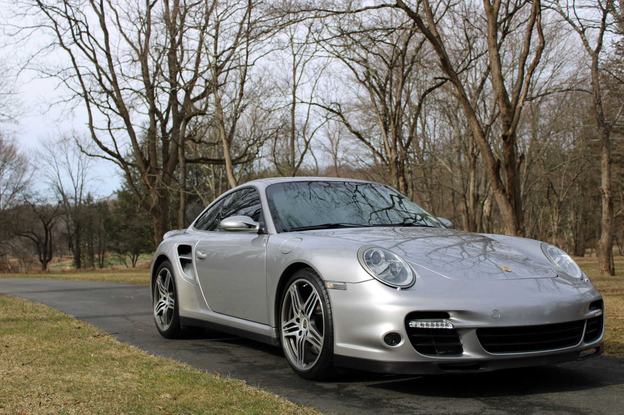 2008 Porsche 911 - 2008 Porsche 997.1 Turbo (6 Speed) GT silver w/ Cocoa brown, 32.8k Miles - Used - VIN wp0ad29938s783501 - 32,800 Miles - 6 cyl - 4WD - Manual - Coupe - Silver - Saint James, NY 11780, United States