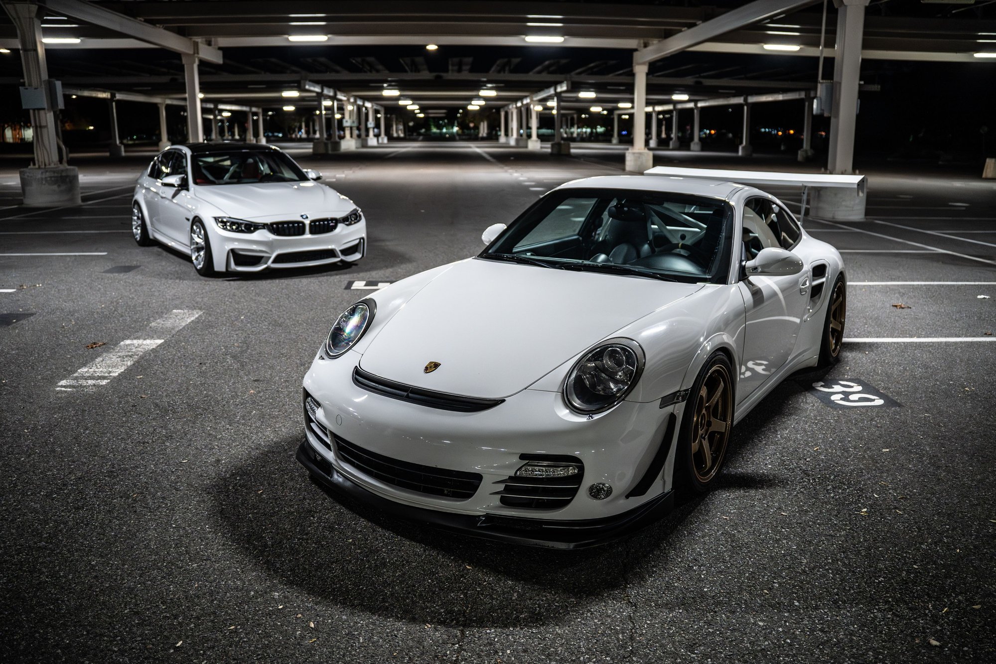 Exterior Body Parts - 997 Turbo RS style fender flares (painted Carrara White) - Used - -1 to 2025  All Models - Santa Clara, CA 95050, United States