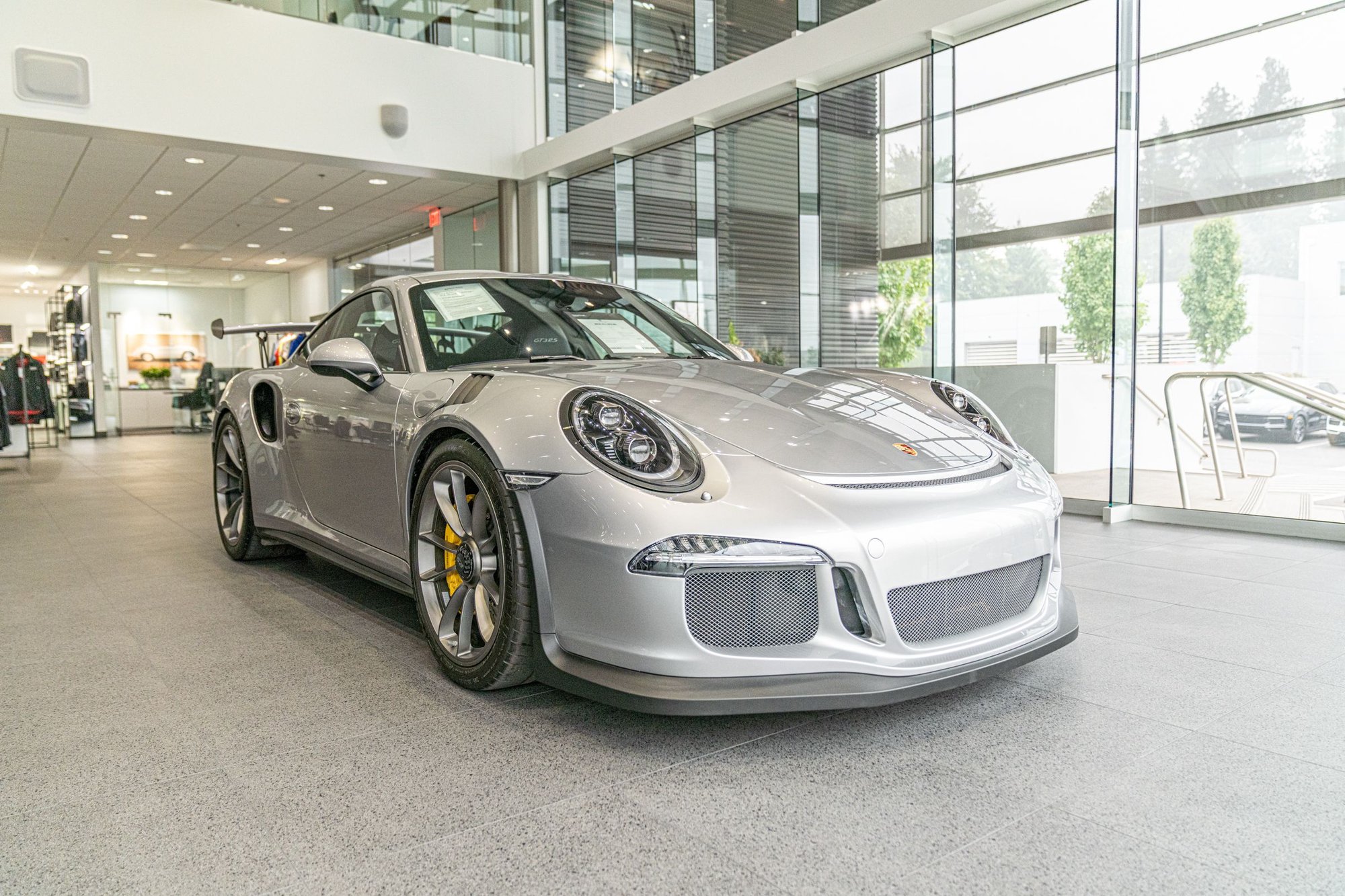 2016 Porsche GT3 - 2016 Porsche 911 GT3 RS CPO in GT Silver with Platinum Wheels, FAL, PCCB, PDLS, LWB - Used - VIN WP0AF2A92GS193312 - 2,965 Miles - 6 cyl - 2WD - Automatic - Coupe - Silver - Beaverton, OR 97005, United States