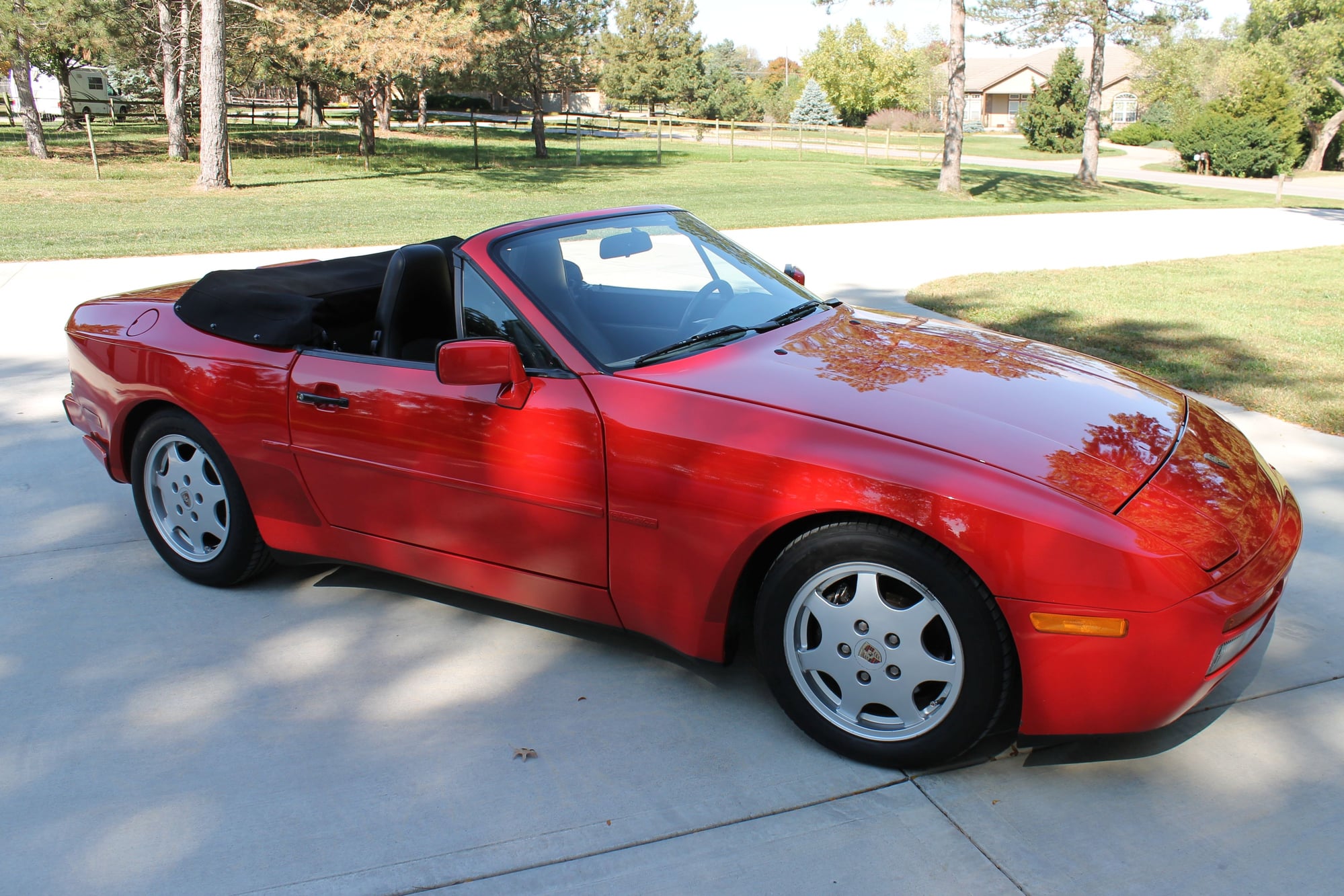 1991 Porsche 944 - 1991 Porsche 944S2 Cabriolet - Used - VIN WP0CB2947MN440315 - 96,200 Miles - 4 cyl - 2WD - Manual - Convertible - Red - Olathe, KS 66062, United States