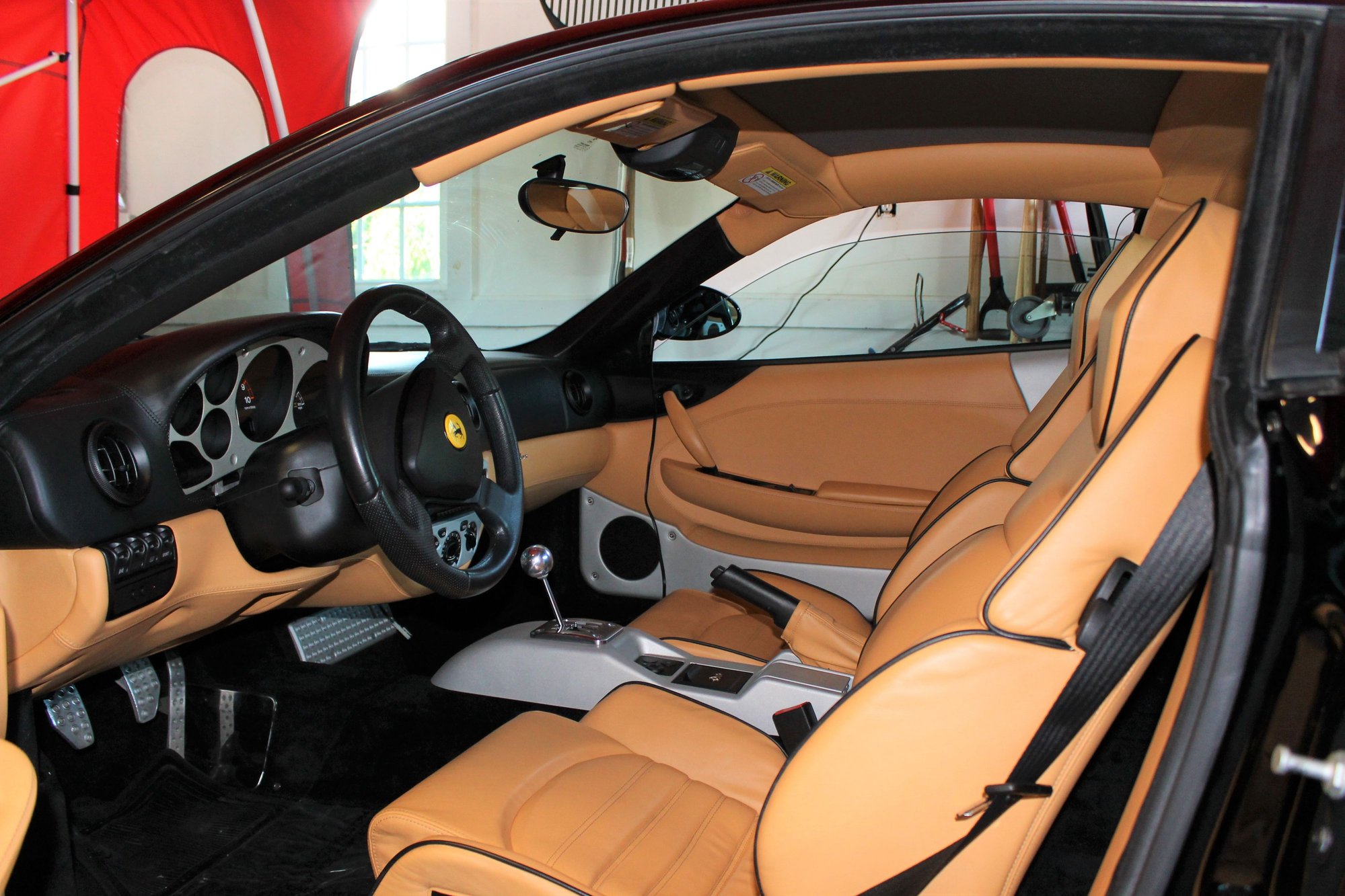 2000 Ferrari 360 - 1999 Ferrari 360 Gated Manual with 5,481 Original Miles - Used - VIN ZFFYR51A1X0119314 - 5,481 Miles - 8 cyl - 2WD - Manual - Coupe - Black - Charleston, SC 29492, United States