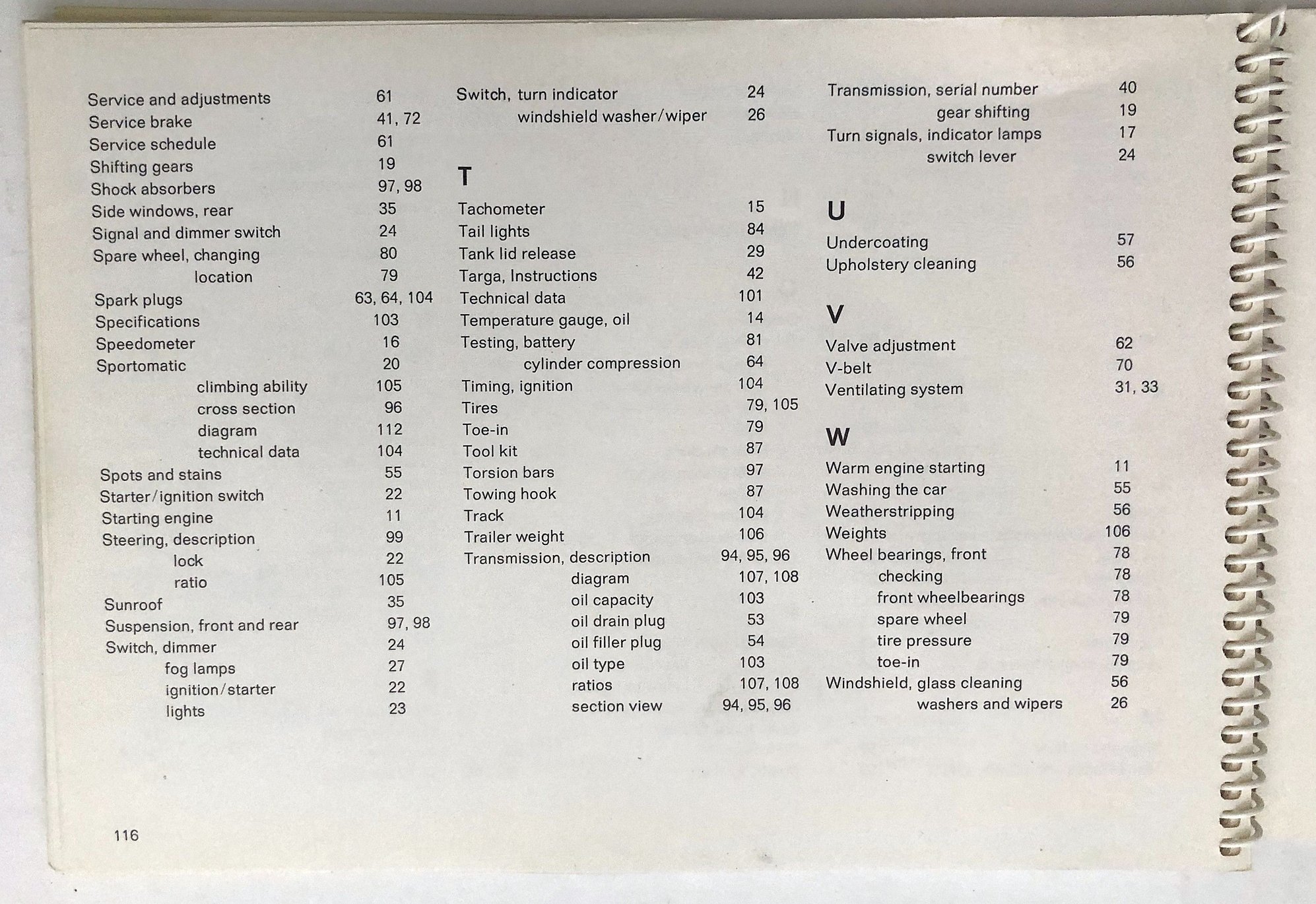 Miscellaneous - Original 1971 Porsche 911T Owner’s Manual. Like-New Condition - Used - All Years  All Models - San Rafael, CA 94901, United States