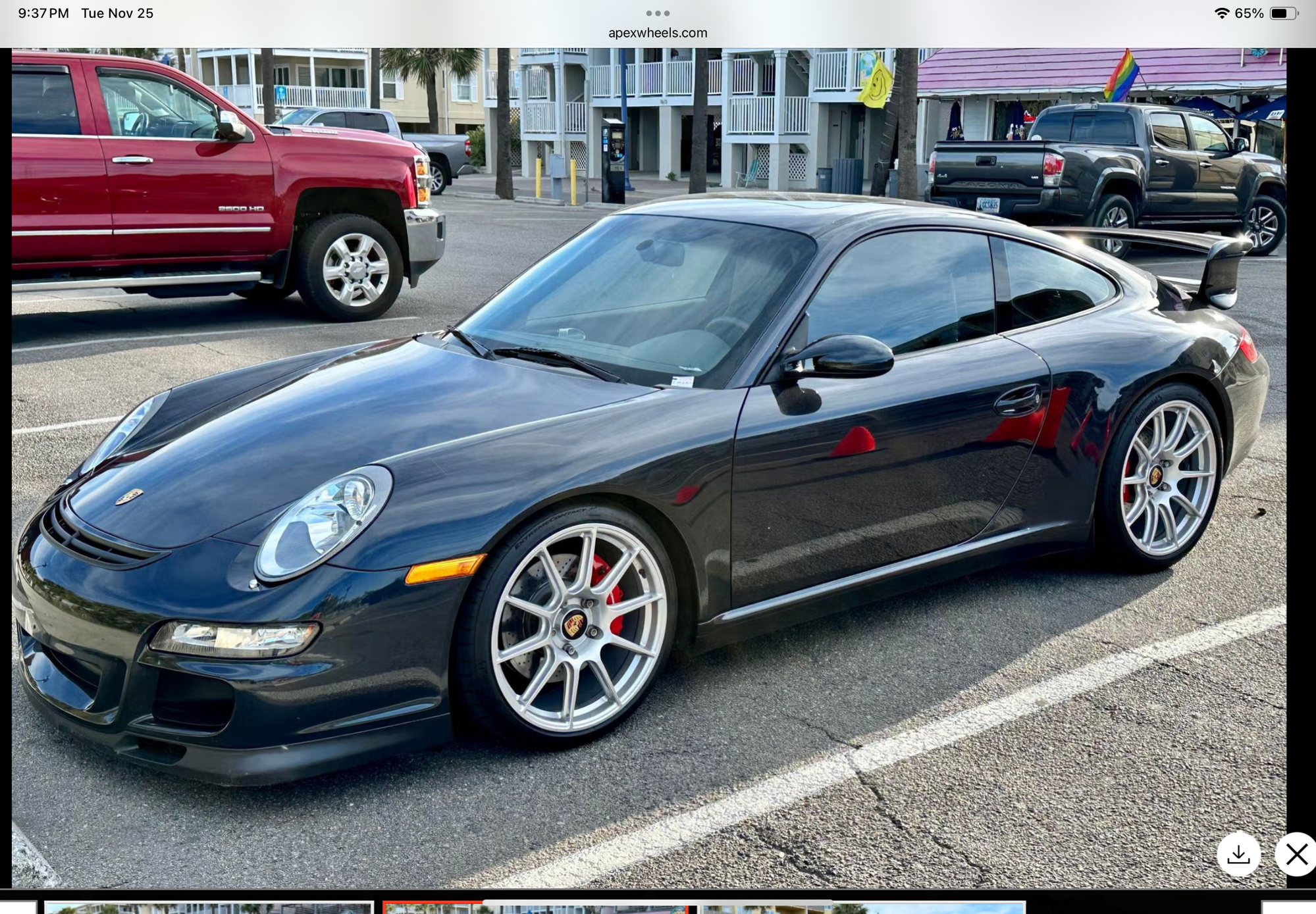 Wheels and Tires/Axles - Apex SM-10 19x9 / 19x11 wheels with Bridgestone RE-71 RS tires - Used - 2005 to 2016 Porsche 911 - Buffalo Grove, IL 60089, United States