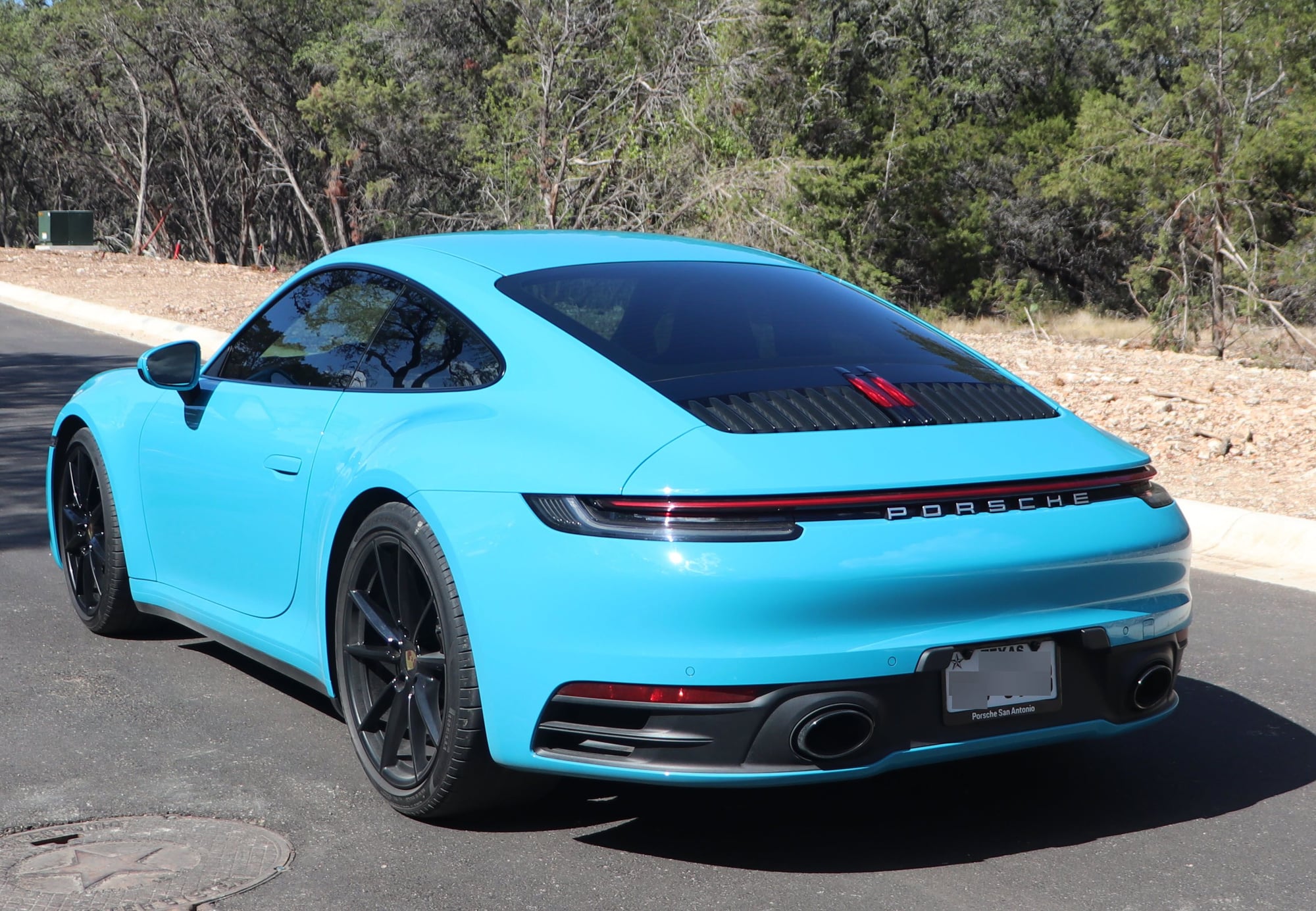 2020 Porsche 911 - 14k mile Miami Blue 992 CS - Used - VIN WP0AB2A98LS225847 - 14,000 Miles - 6 cyl - 2WD - Automatic - Coupe - Blue - San Antonio, TX 78231, United States