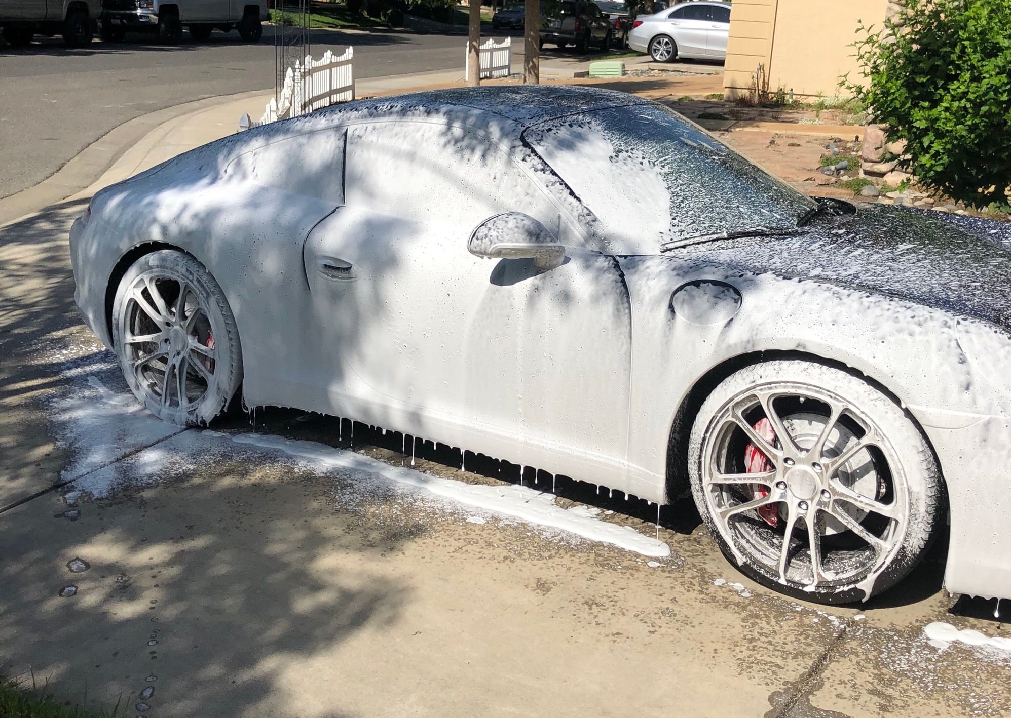Touchless Car Wash With Foam Cannon, Power Washer & Leaf Blower 