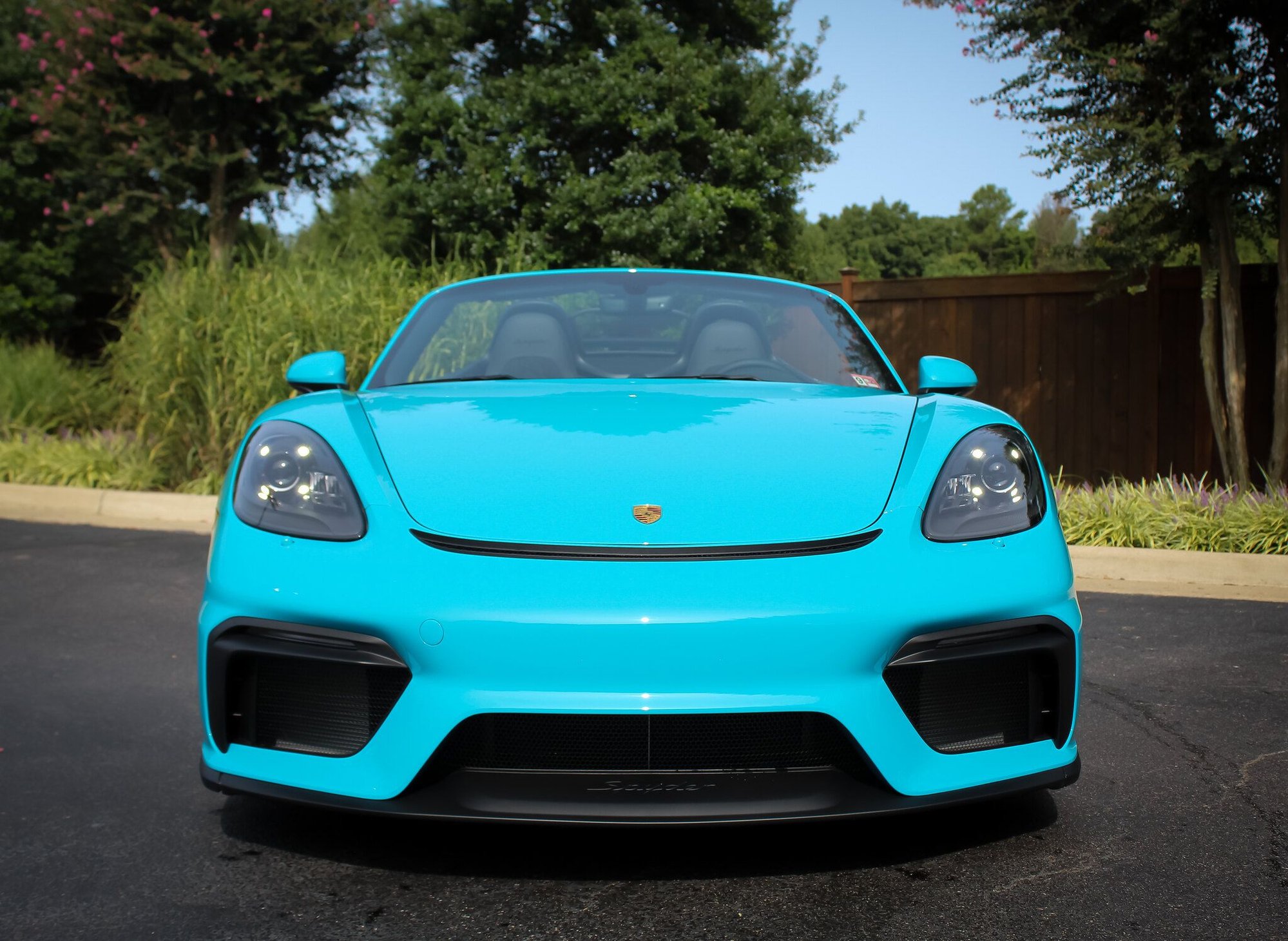 2020 Porsche 718 Spyder - New 2020 Boxster 718 Spyder-MSRP-Miami Blue - New - VIN WP0CC2A8XLS240394 - 9 Miles - 2WD - Manual - Convertible - Blue - Richmond, VA 23113, United States