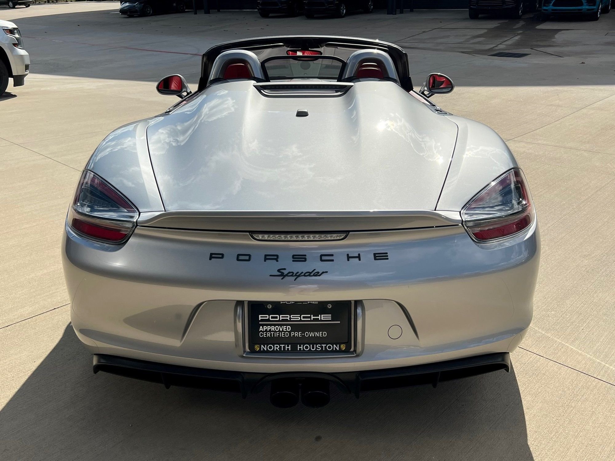 2016 Porsche Boxster - 2016 Spyder CPO till Nov '23 GT Silver, classic interior, extended leather, Burmester - Used - VIN WP0CC2A87GS152618 - 6 cyl - 2WD - Manual - Convertible - Silver - Raleigh, NC 27613, United States