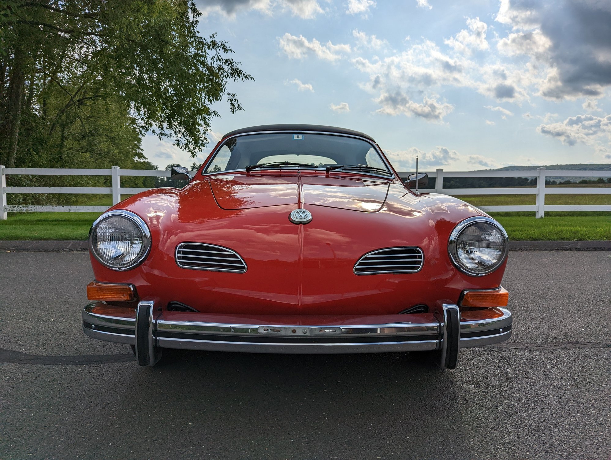 1974 Volkswagen Karmann Ghia - 1974 Volkswagen Karmann Ghia - Original, Unrestored, 39k Miles - Used - VIN 1442668038 - 39,200 Miles - 4 cyl - 2WD - Manual - Convertible - Red - Simsbury, CT 06070, United States