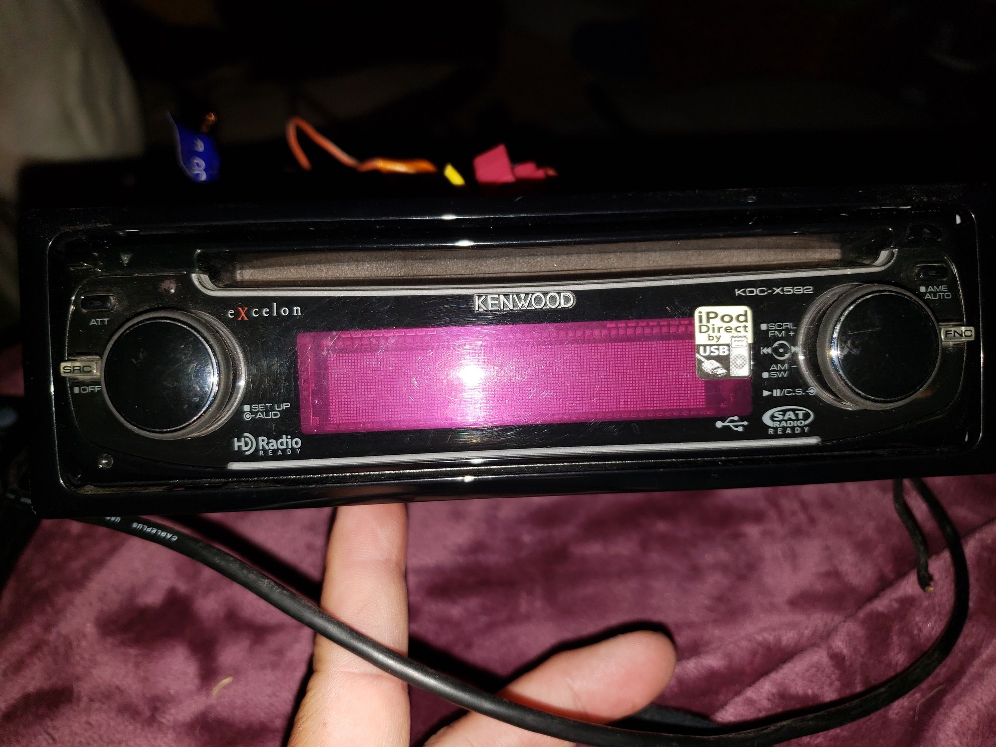 Audio Video/Electronics - Kenwood Head Unit for Sale KDC-X592 - $20+shipping - Used - All Years Any Make All Models - Fremont, CA 94538, United States