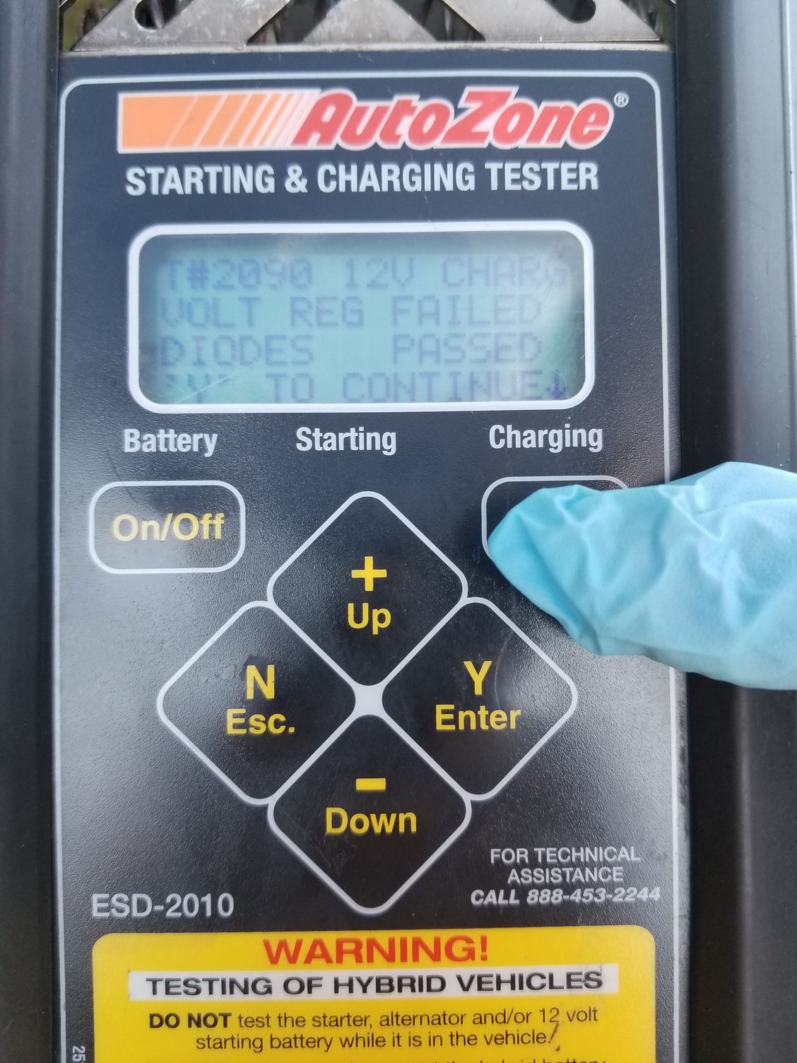 autozone battery alternator test