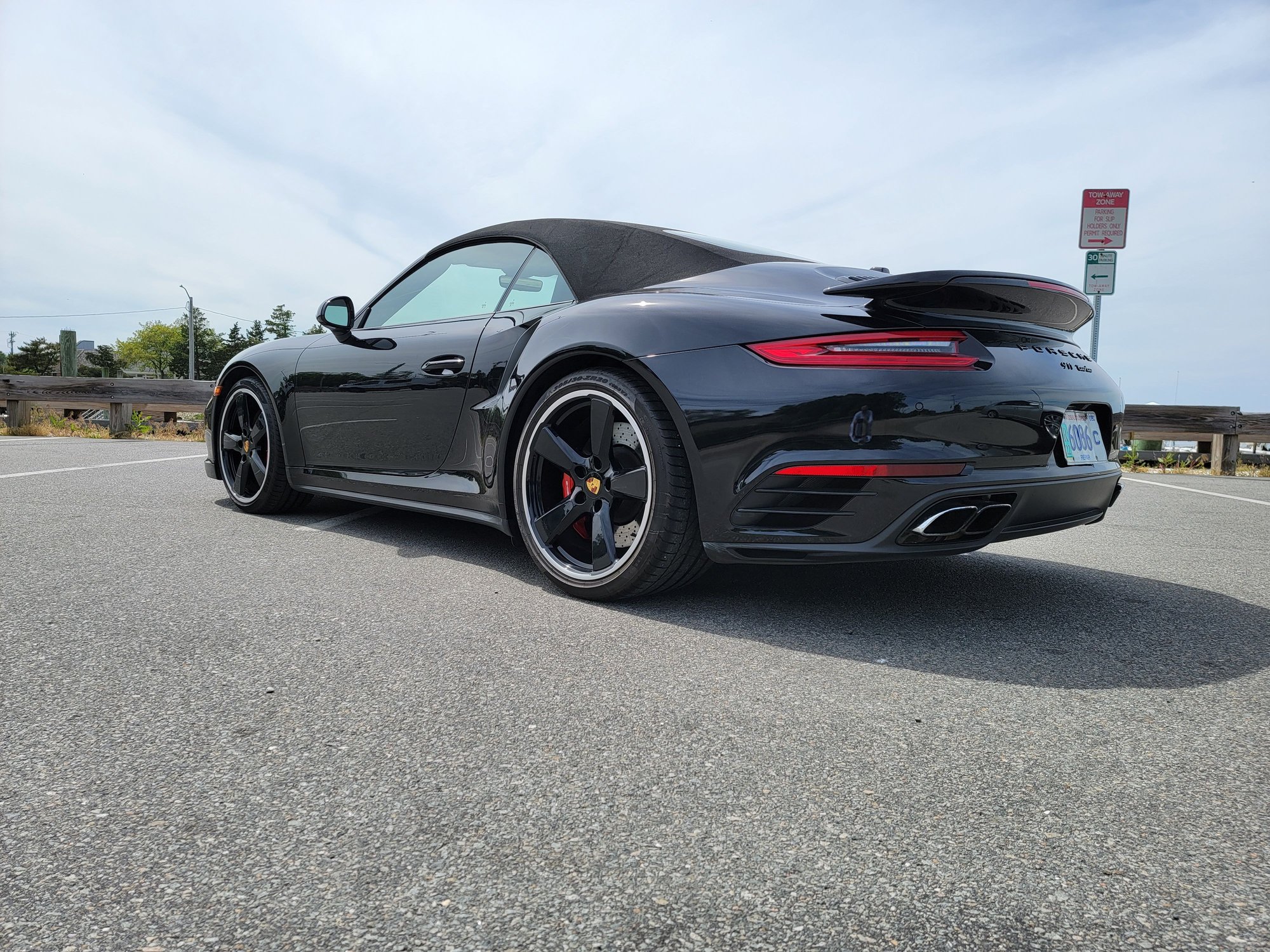 2019 Porsche 911 - 2019 911 Turbo Cabriolet - Used - VIN WP0CD2A97KS144193 - 7,460 Miles - 6 cyl - AWD - Automatic - Convertible - Black - Hyannis, MA 02601, United States